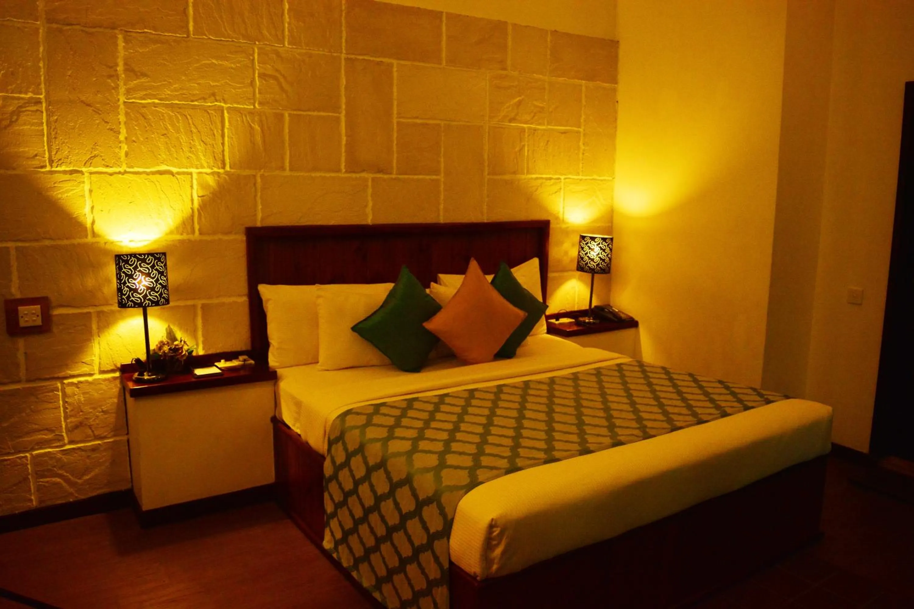 Bedroom, Bed in Unique Cottages