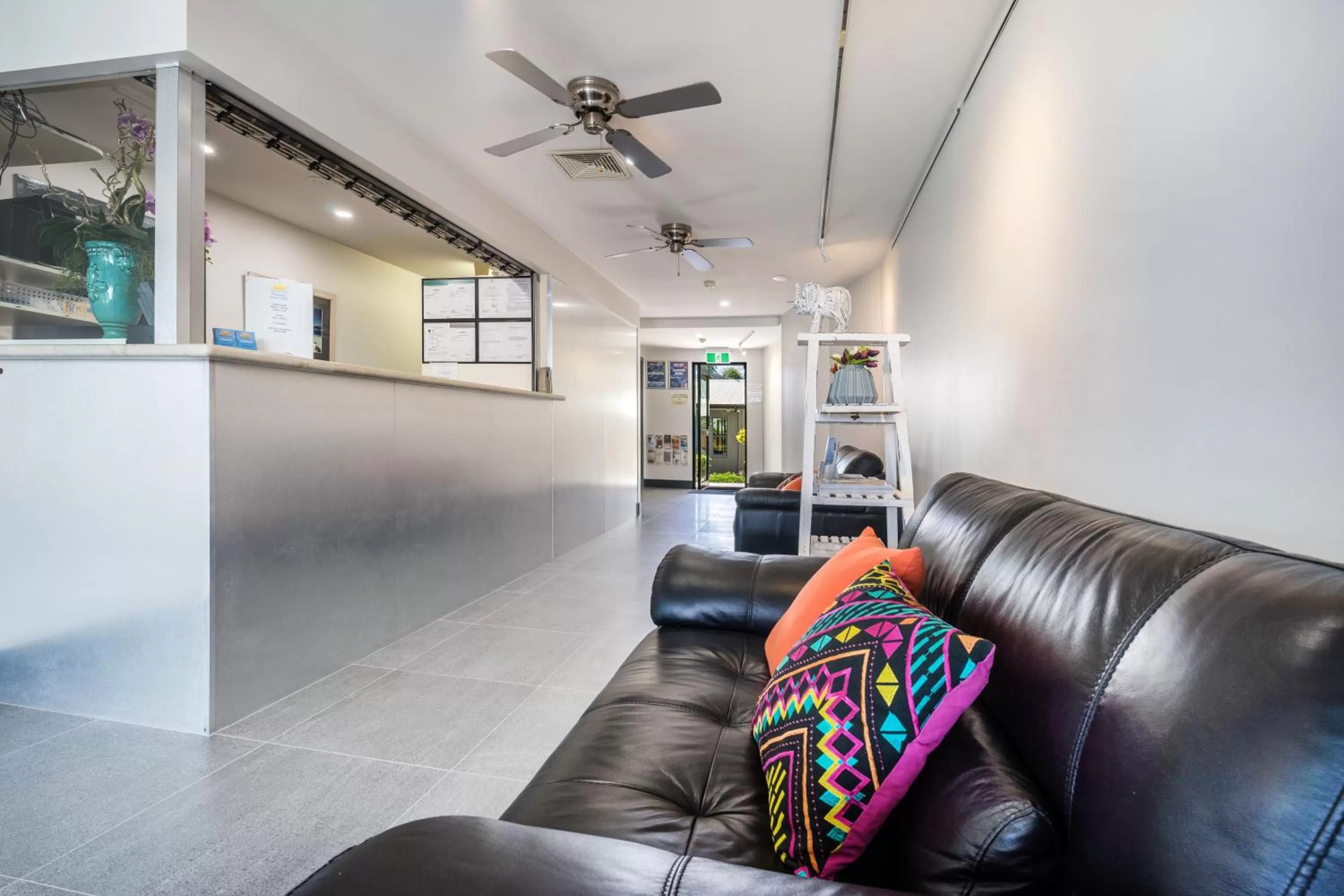 Lobby or reception in Alexandra on the Pacific