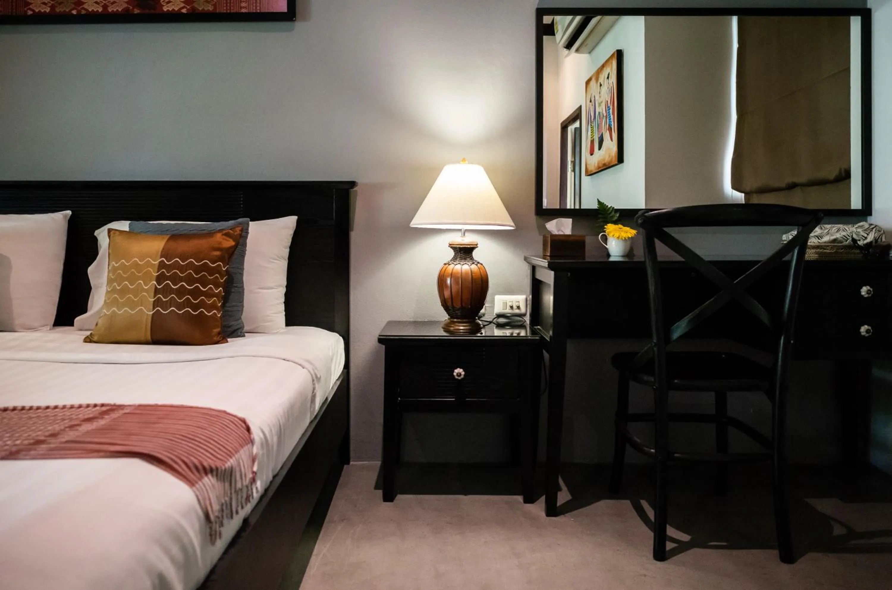 Bed in The Twenty Lodge