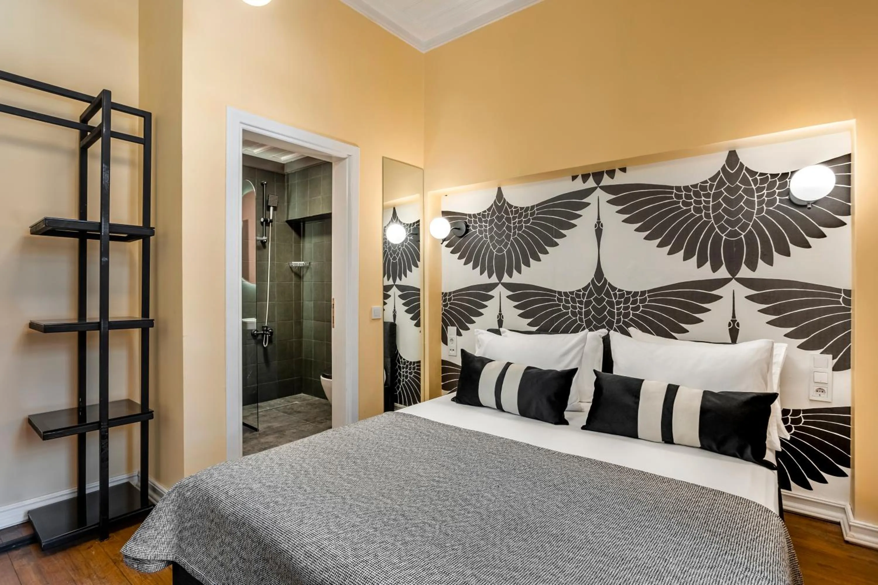 Photo of the whole room, Bed in Palmenhaus Antalya