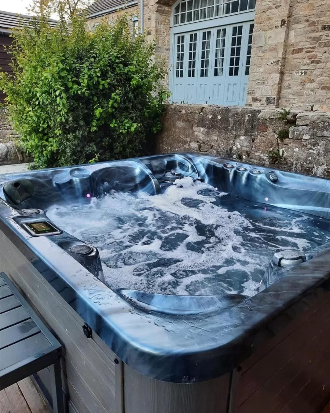 Hot Tub in Derwent Manor Boutique Hotel