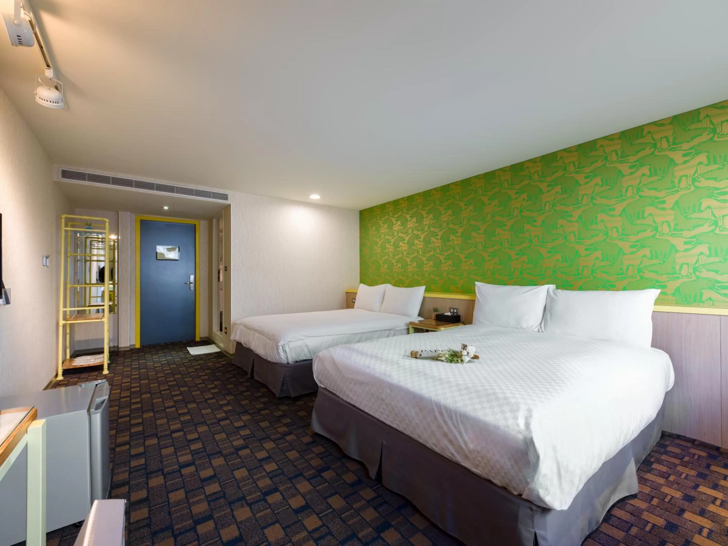 Bed in Ximenhotel-Xining西門大飯店-西寧館