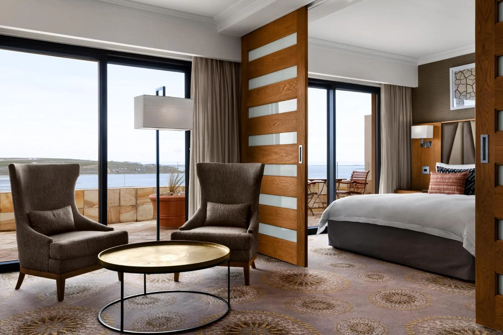 Seating area, Bed in Arabella Hotel, Golf and Spa