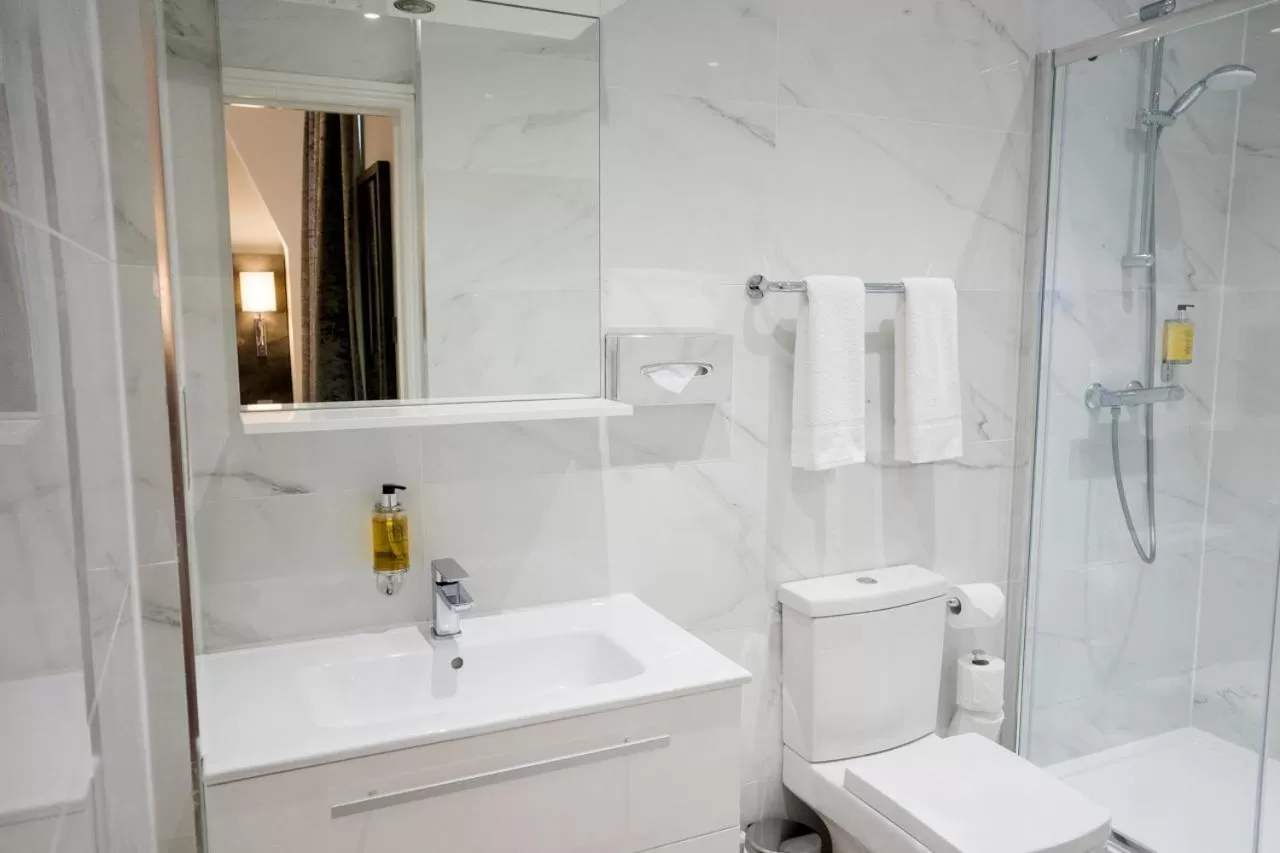 Shower in Best Western Buckingham Palace Rd