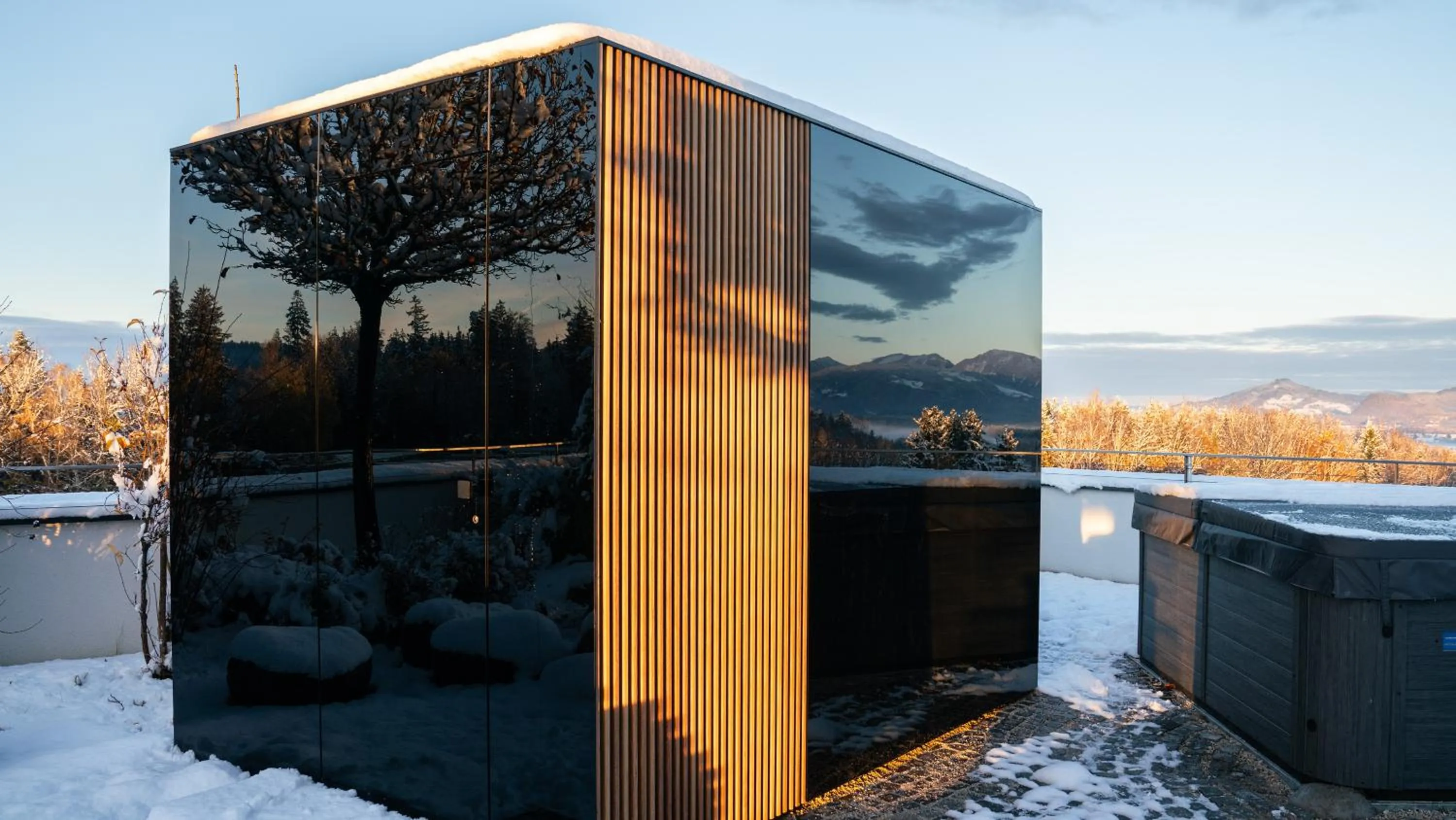 Sauna in Best Western Hotel am Walserberg