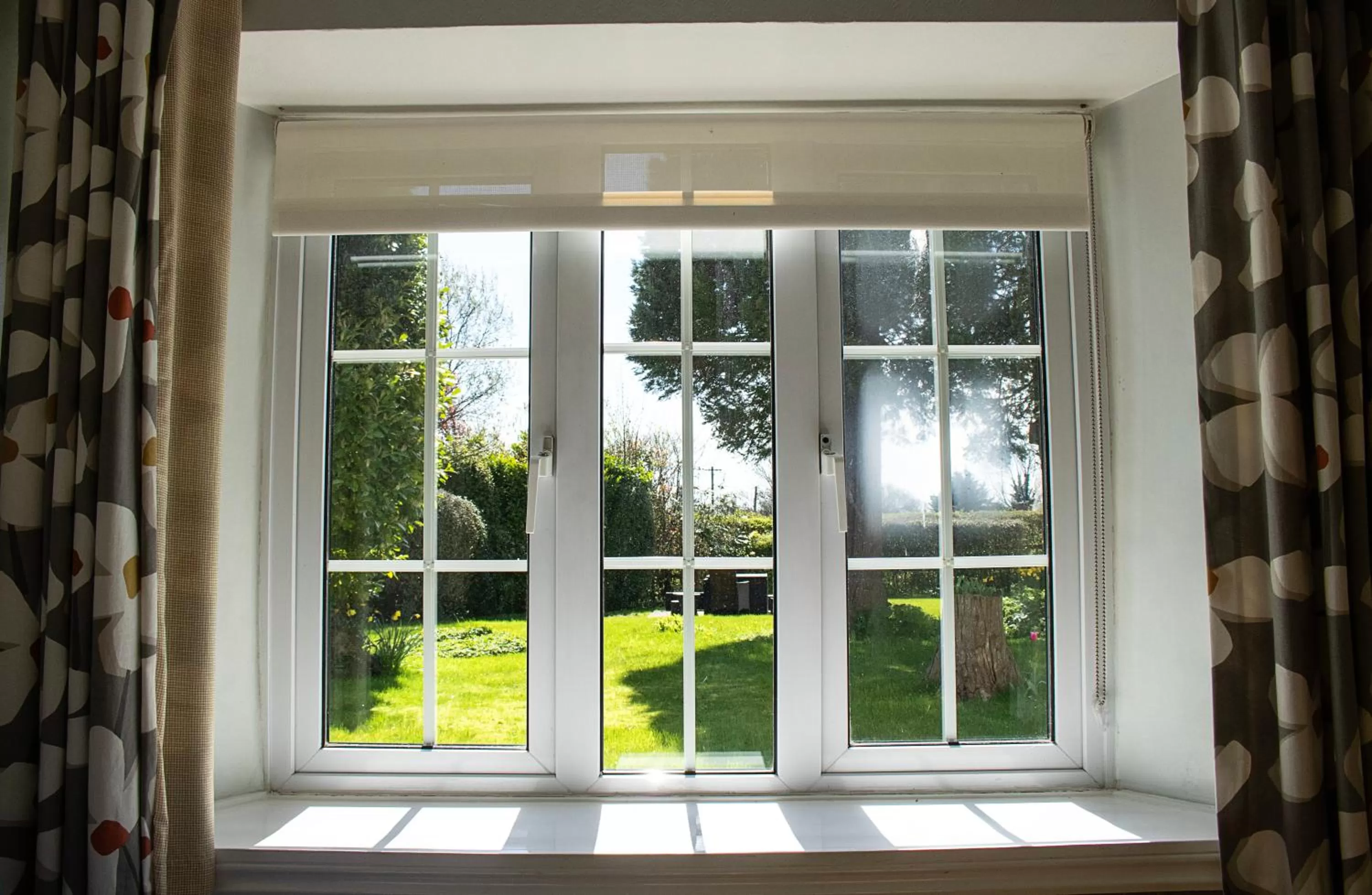 Garden view in Littlewell Farm