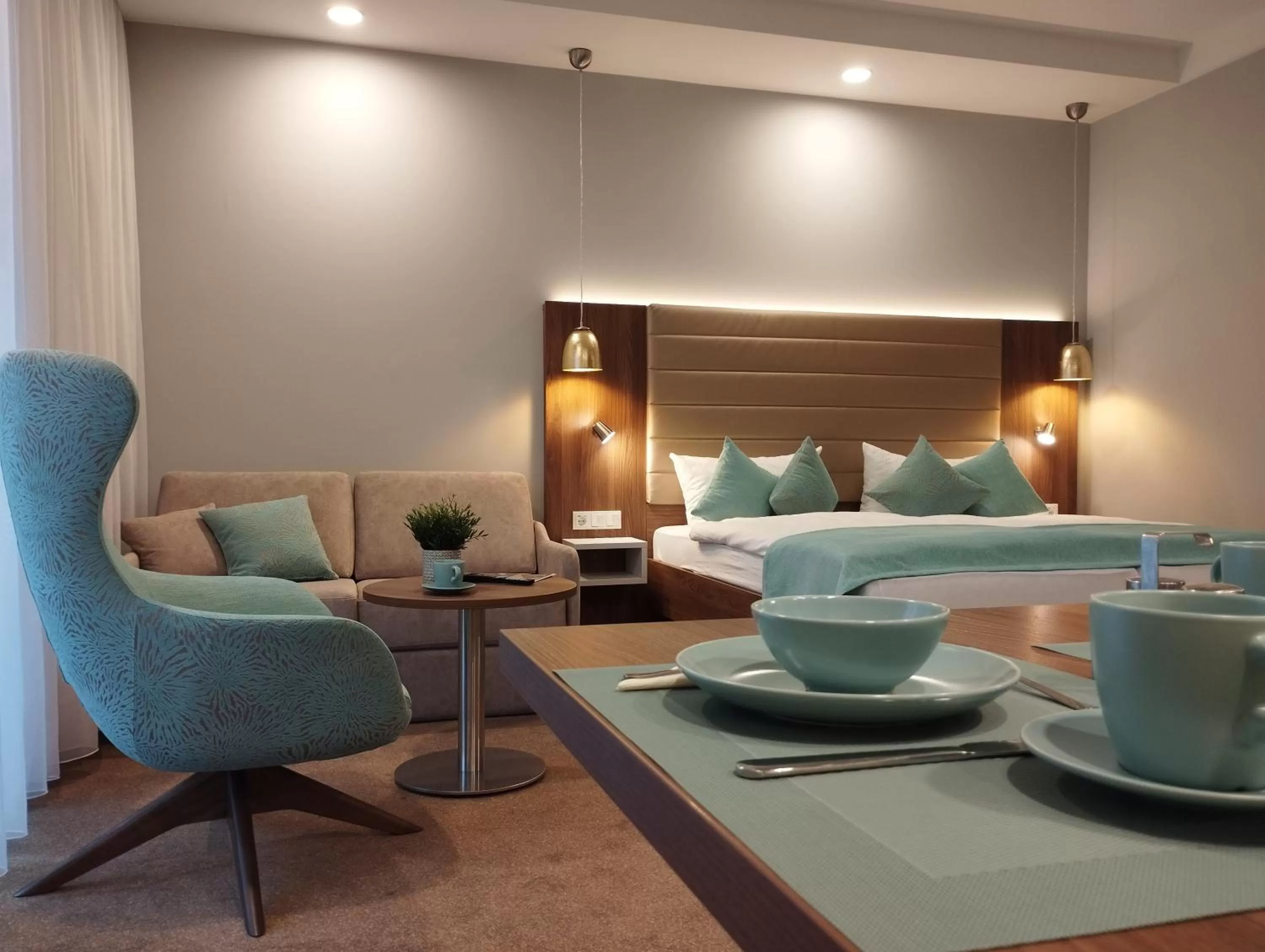 Seating area in Hotel Herzog Georg