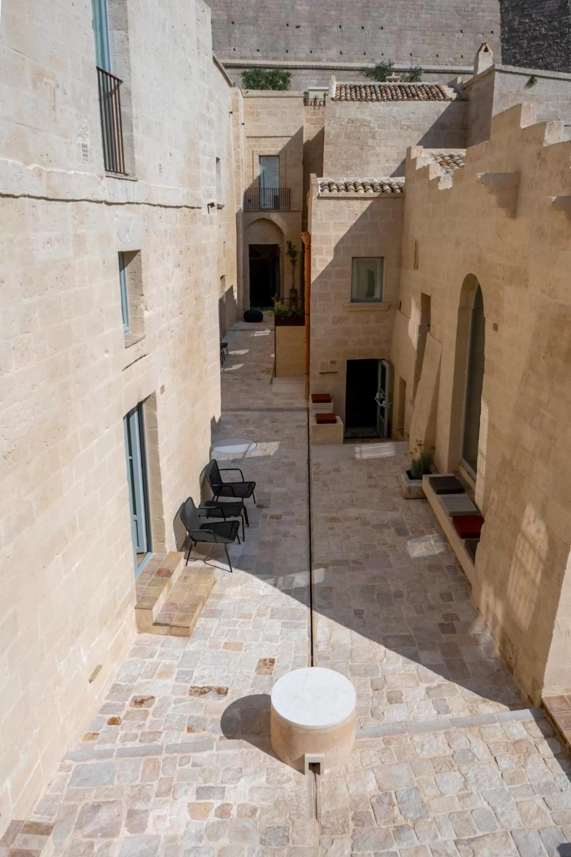 Inner courtyard view in PIANELLE RESORT