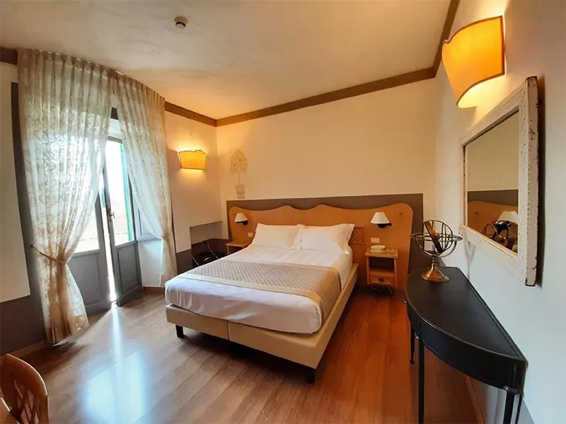 Photo of the whole room, Bed in Albergo Le Terme