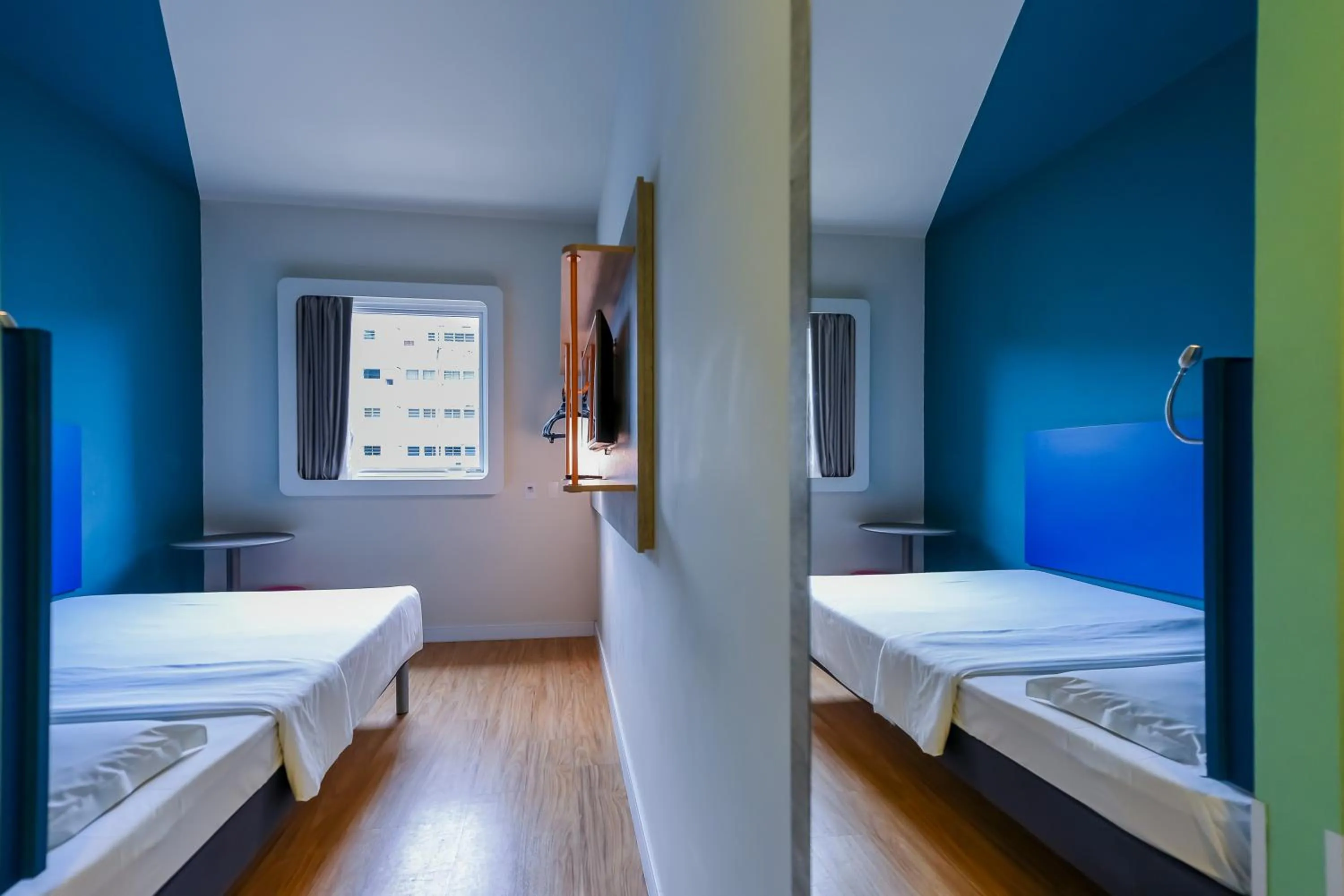 Bed in ibis budget Santos Gonzaga