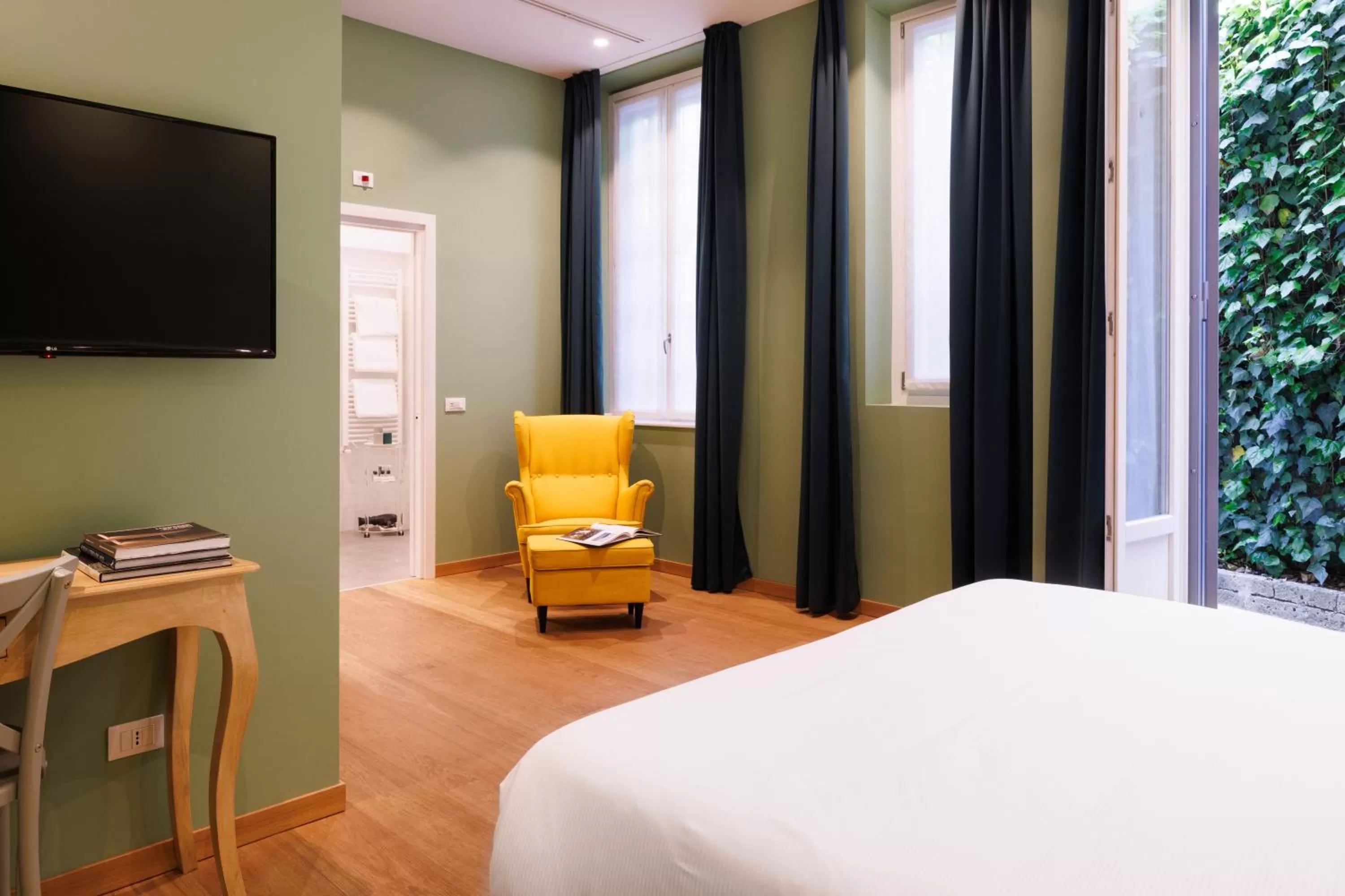 Bed in Antica Locanda Leonardo