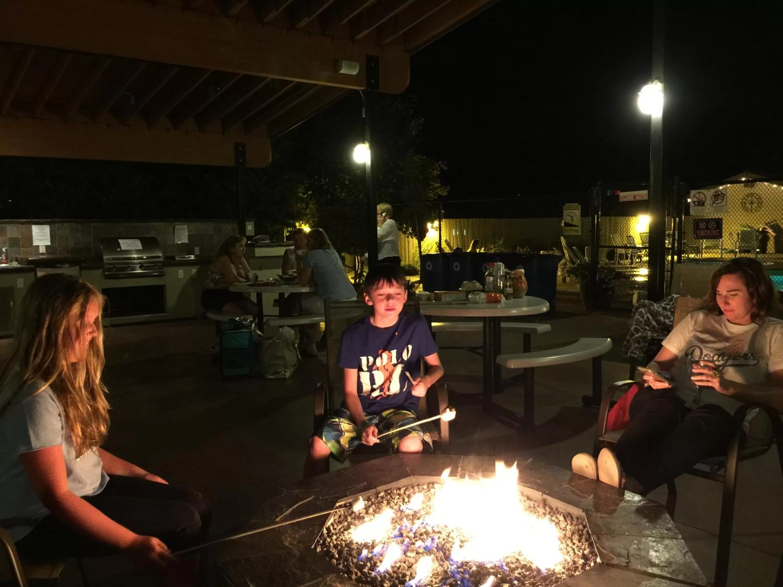 Patio in Mountain View Lodge