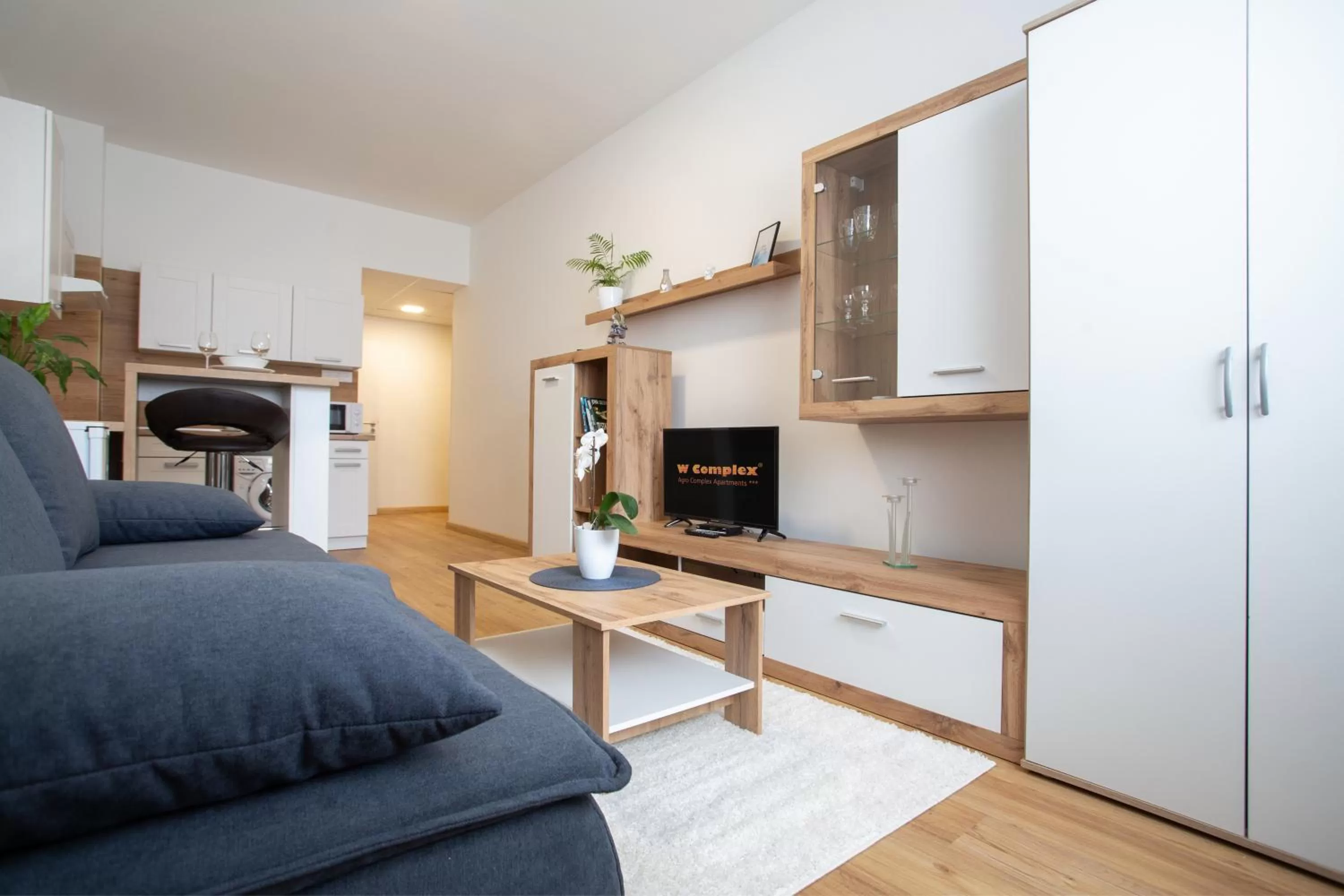 Other, Seating Area in Agro Complex Apartments