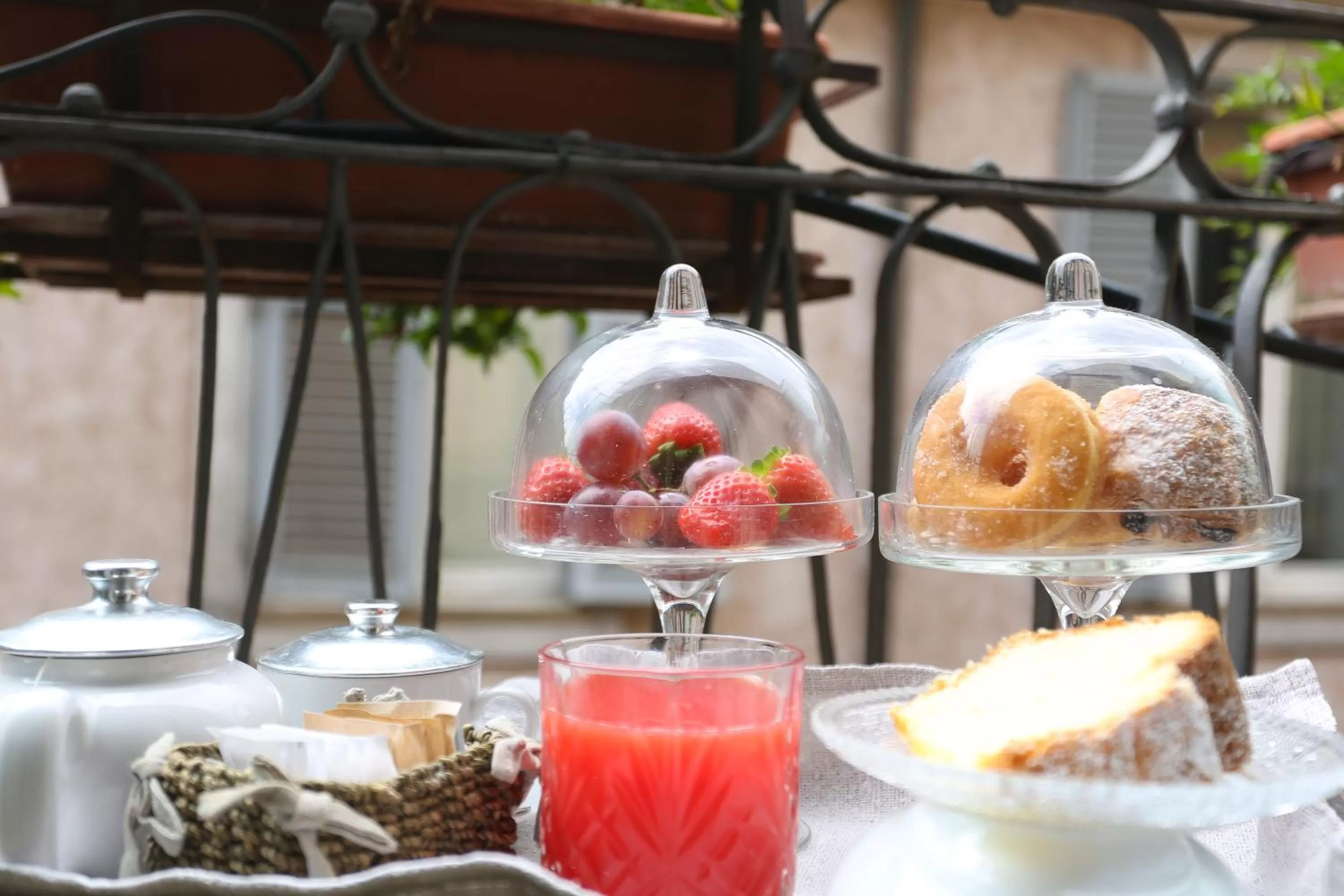 Balcony/Terrace in Hotel Adriano