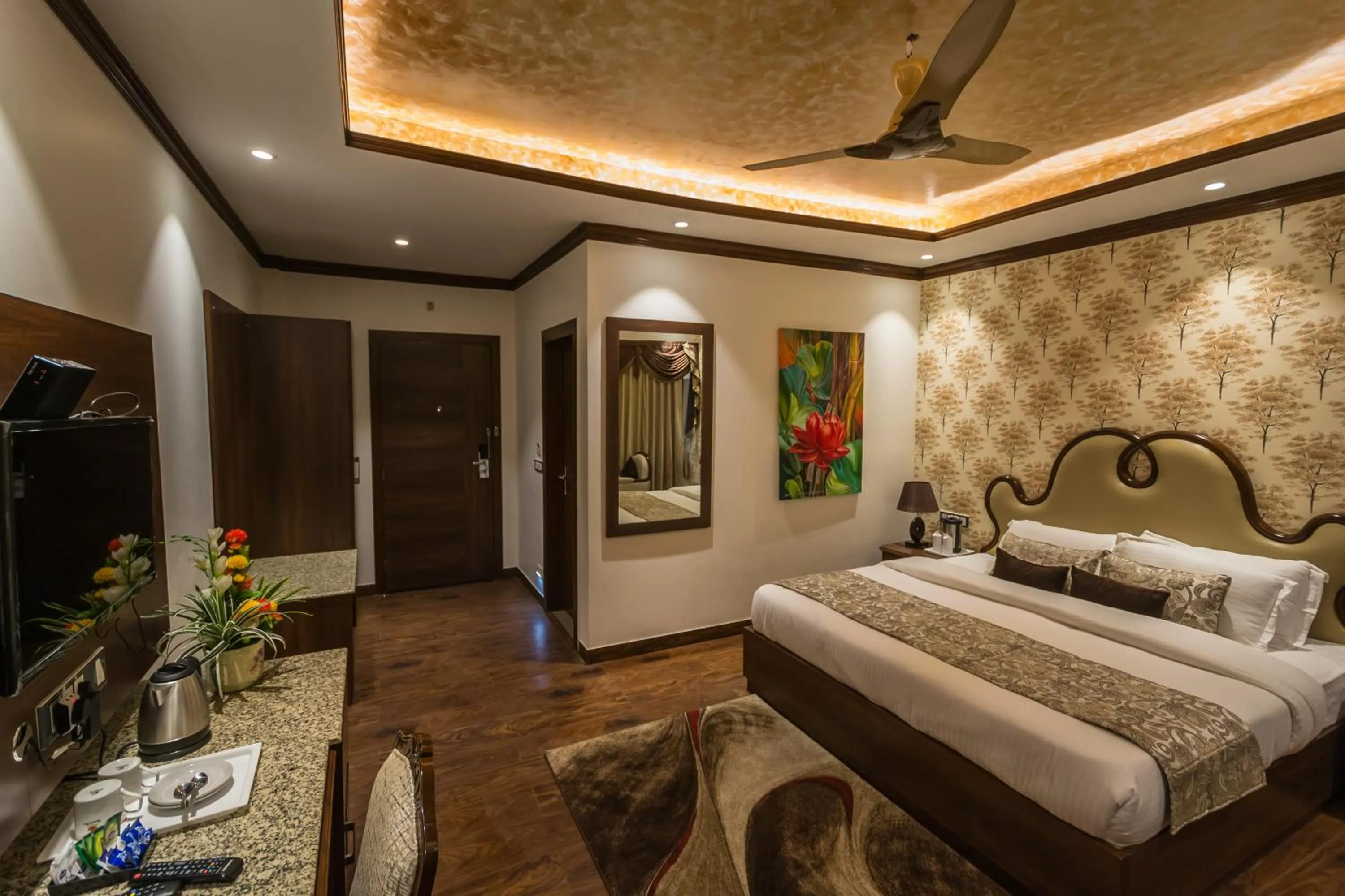 Photo of the whole room, Bed in The Highland Park - A Truly River side Resort