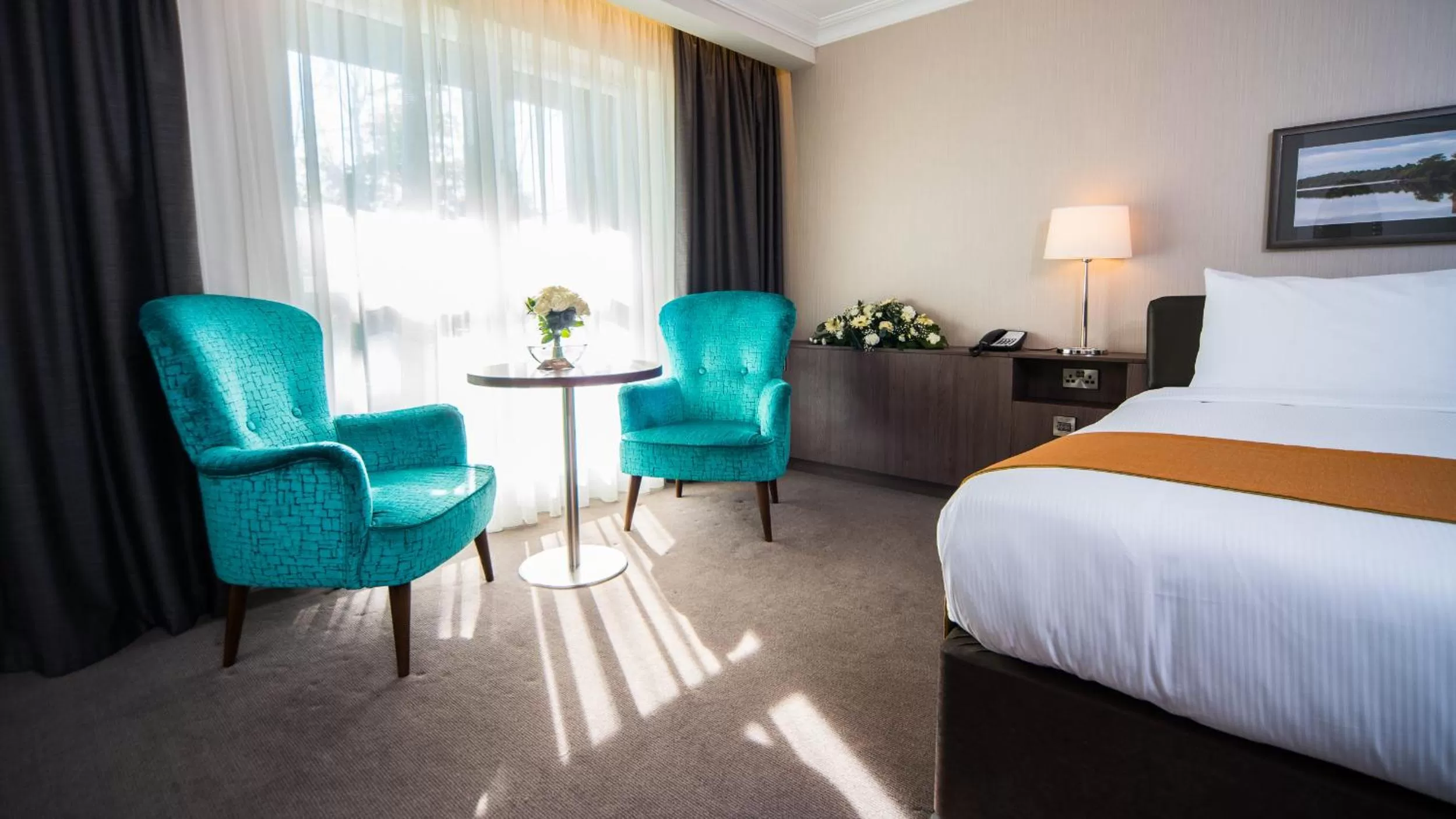 Garden view, Bed in Hotel Kilmore