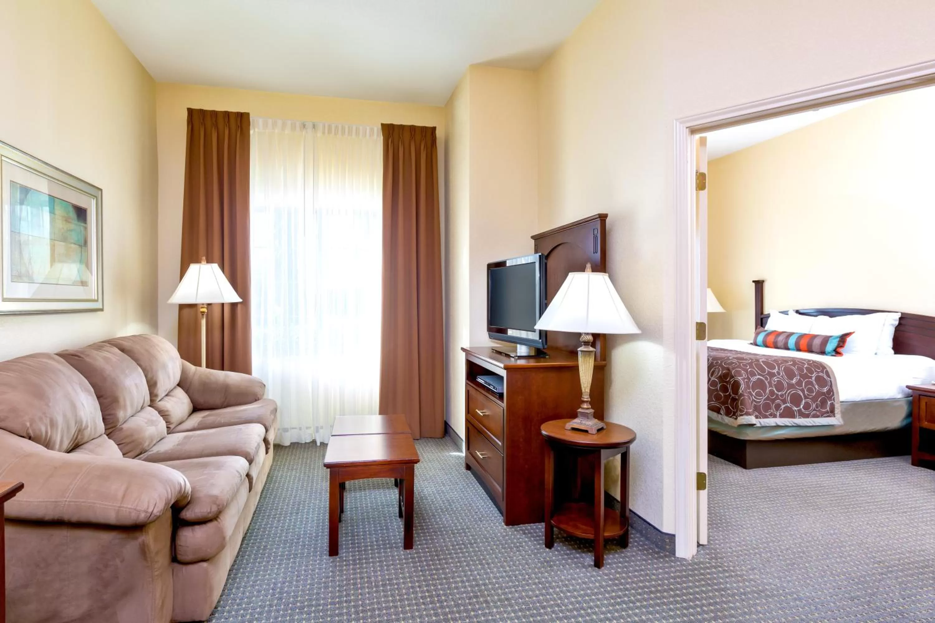 Photo of the whole room, Bed in Staybridge Suites McAllen by IHG