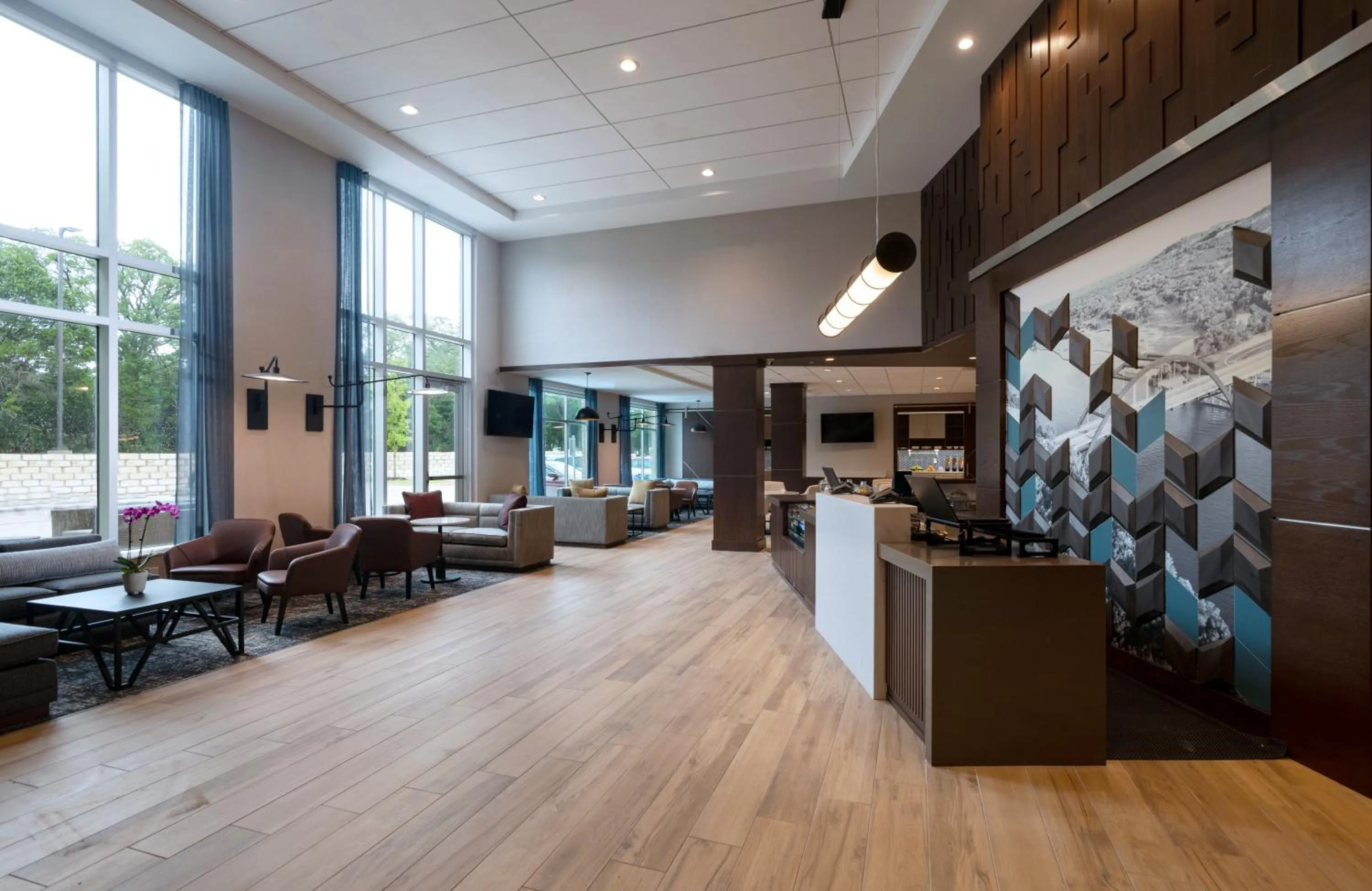 Lobby or reception in Hyatt Place Austin Lake Travis/Four Points
