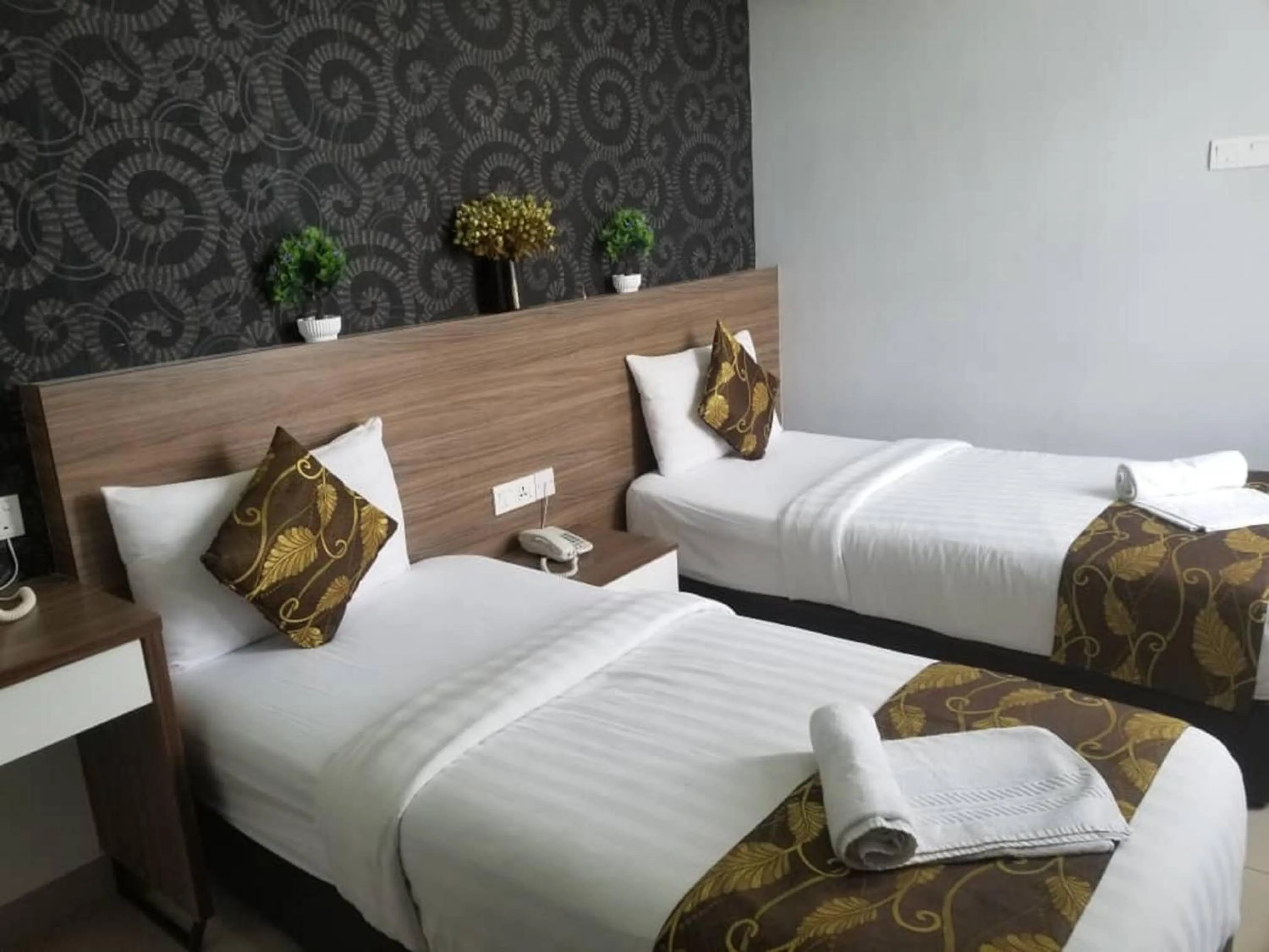 Bedroom, Bed in D'Metro Hotel