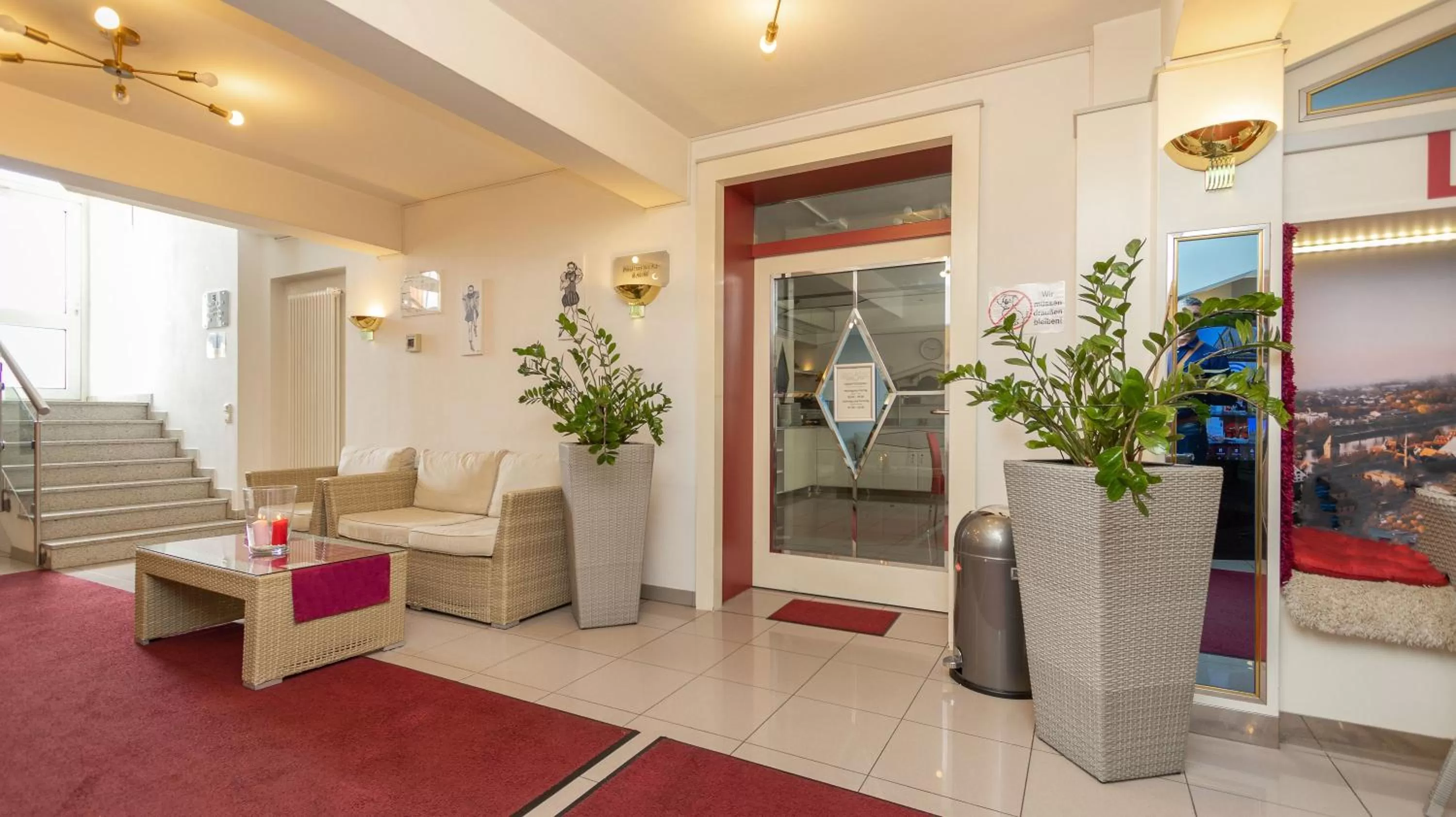 Lobby or reception, Lobby/Reception in LeoMar Hotel