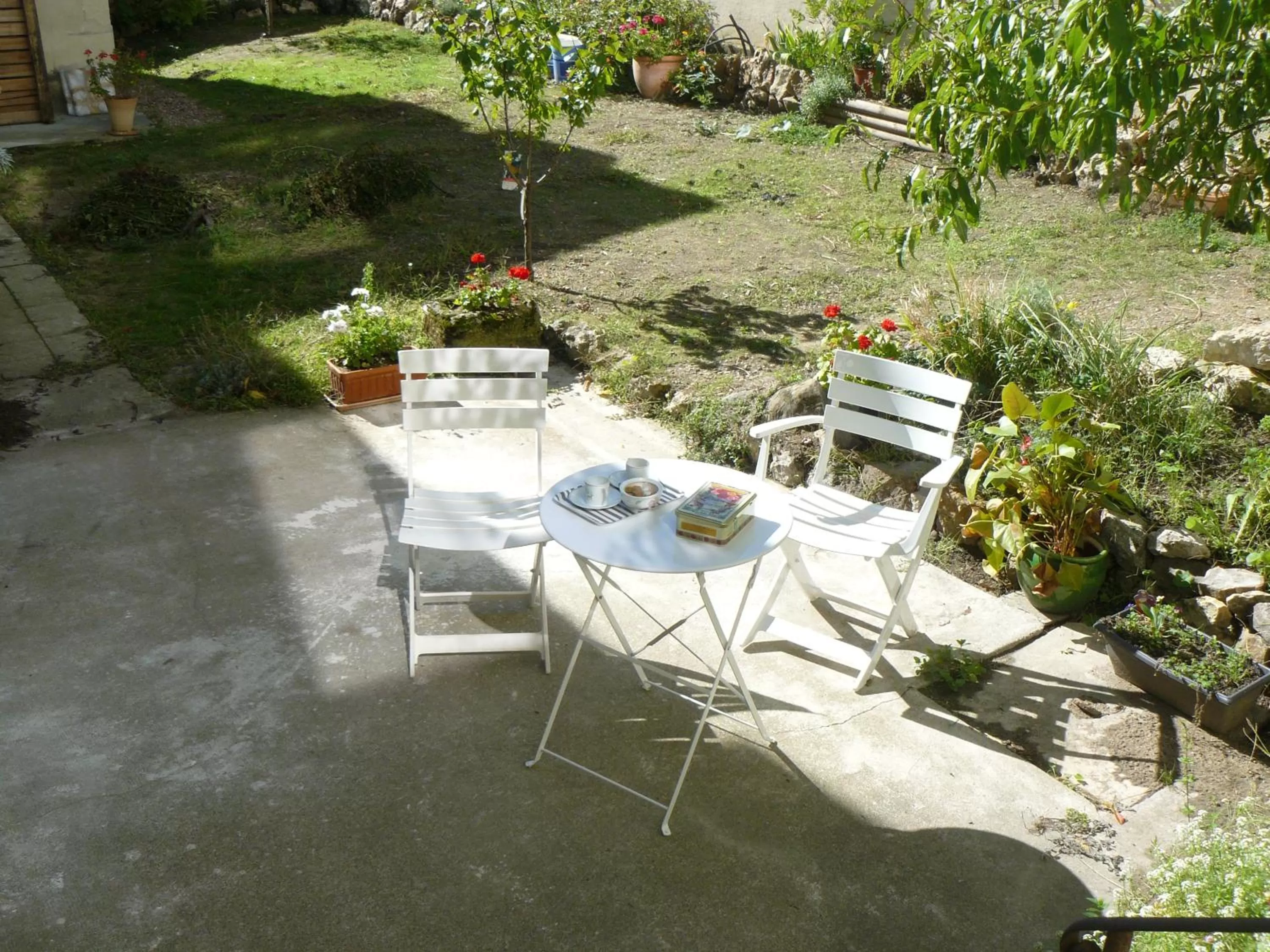 Patio in La Maison de Saumur