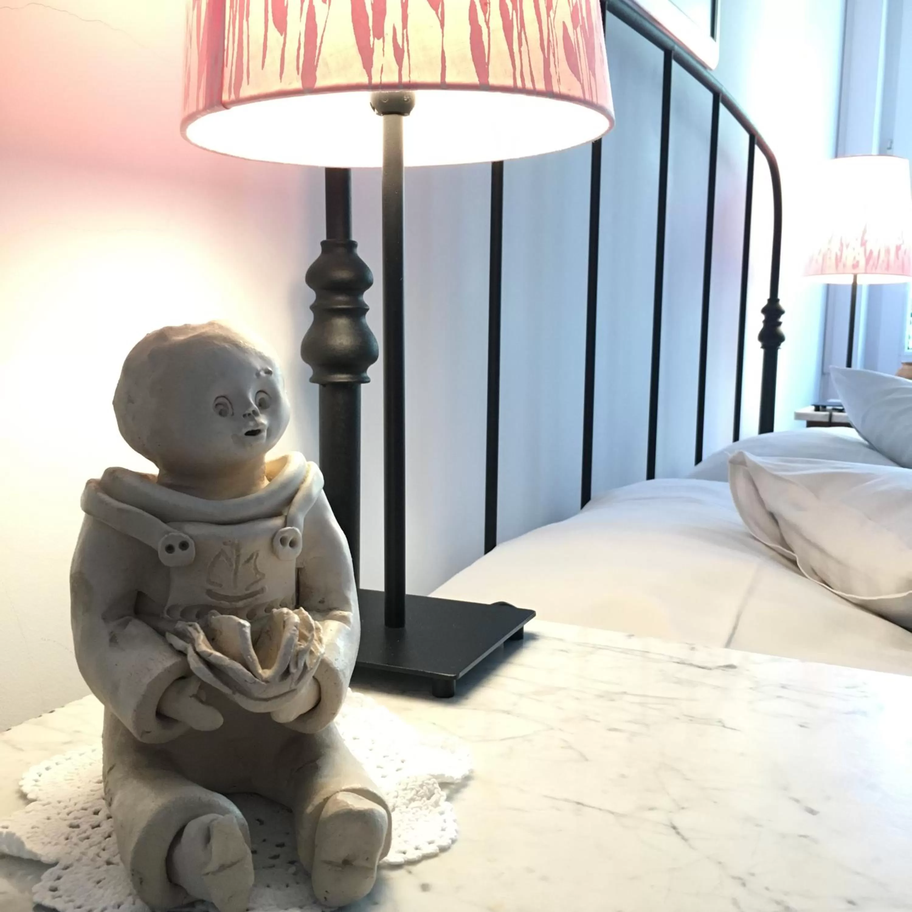 Decorative detail, Bed in Restauracja Pensjonat Buda