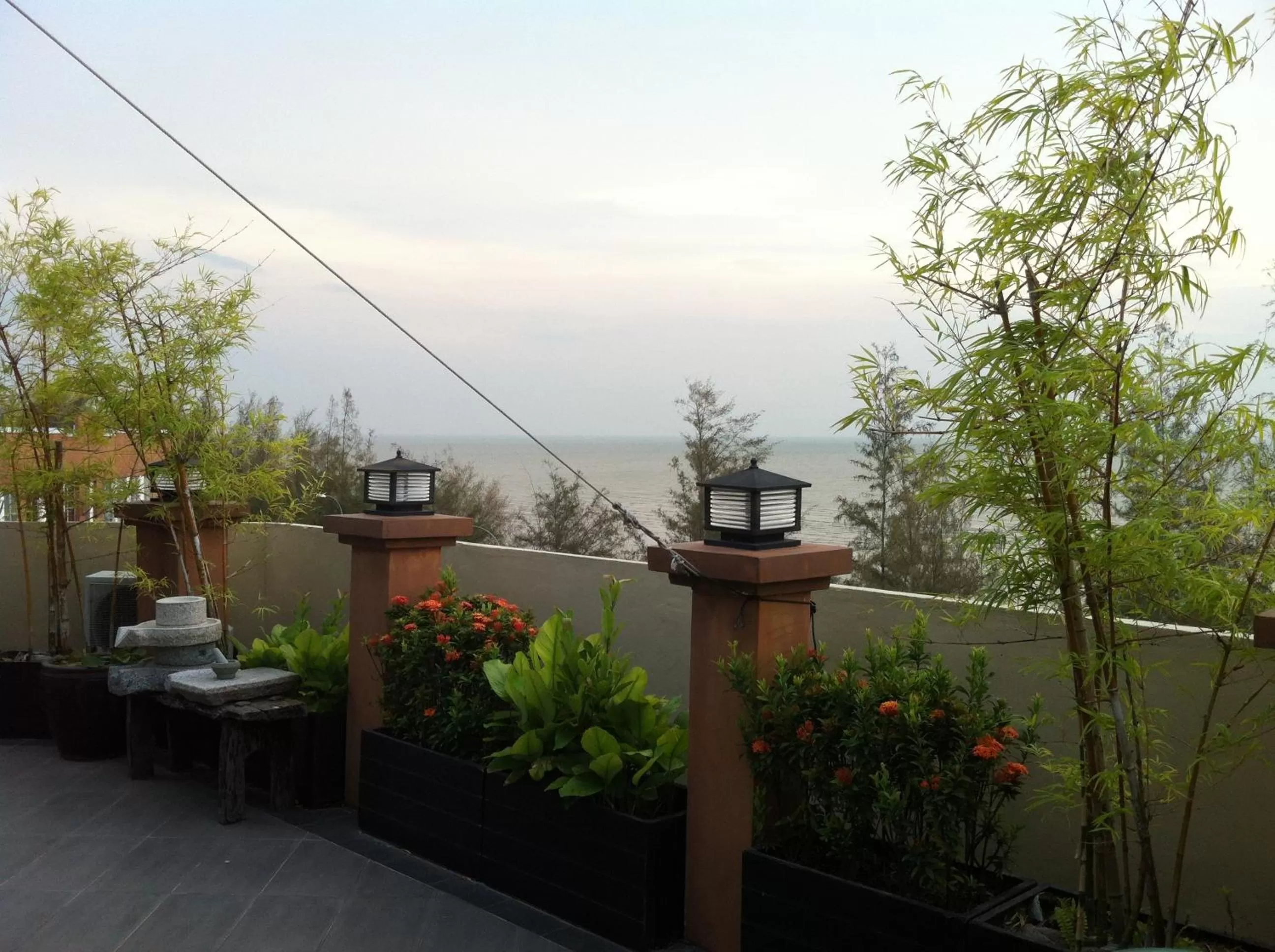 Garden view in Pontian Garden Hotel
