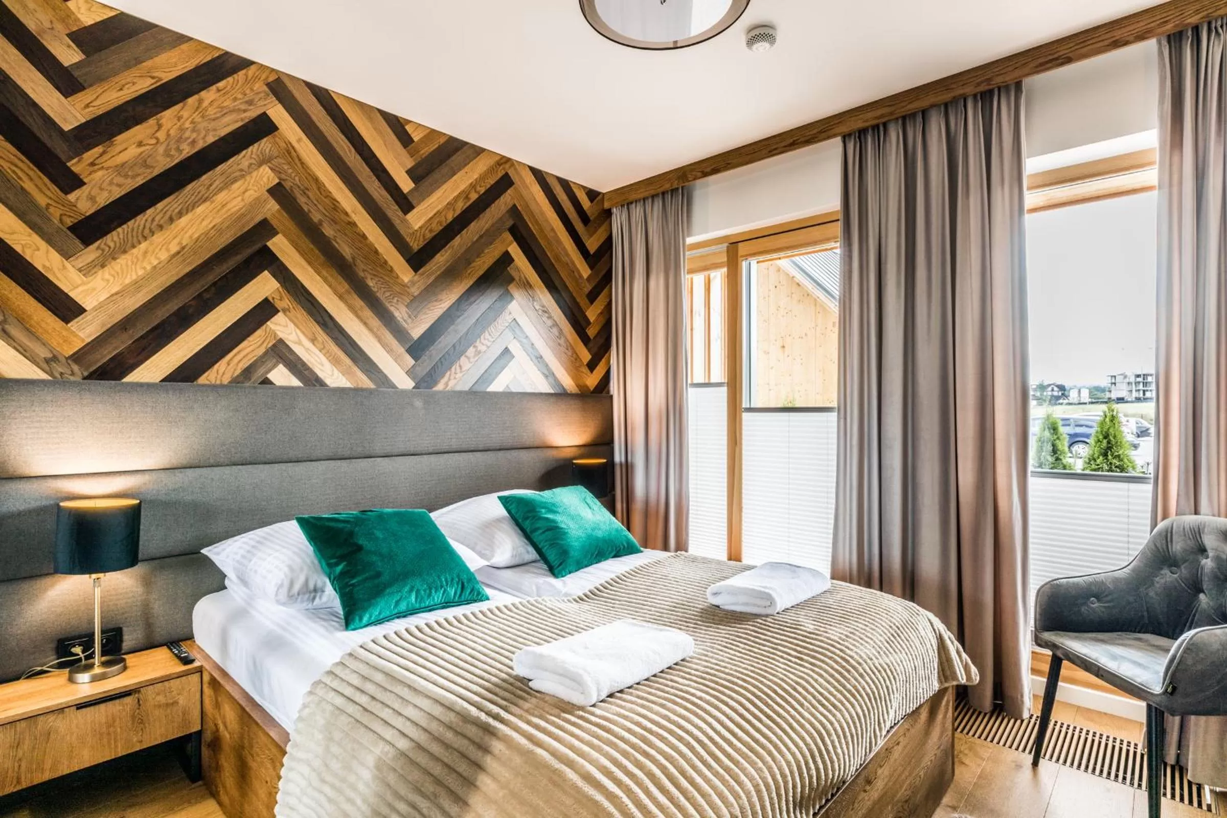 Bedroom, Bed in Białka Residence Ski - 50 m do Termy Bania Odkryj-Białke