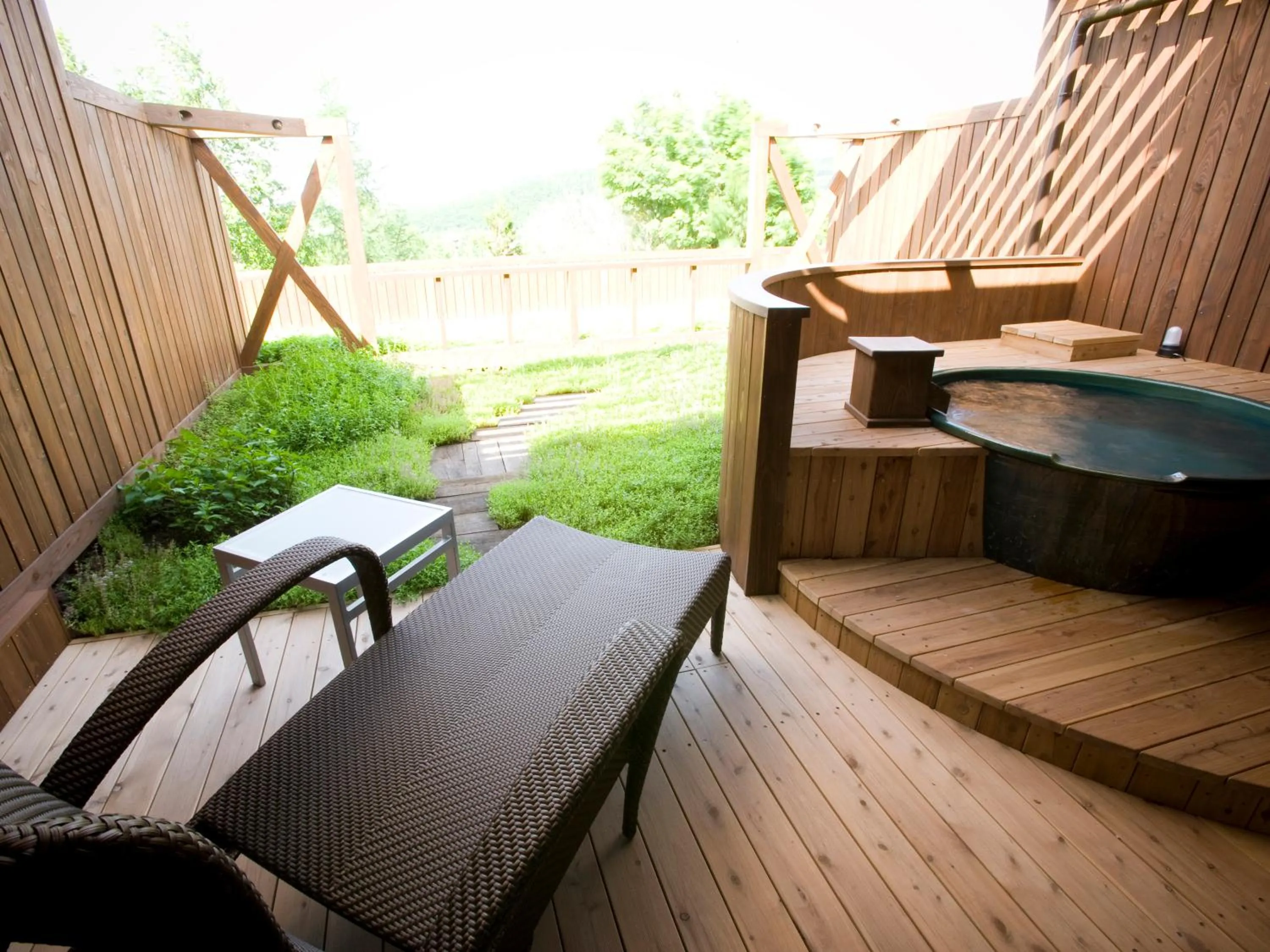 Balcony/Terrace in Hokuten no Oka Abashiriko Tsuruga Resort
