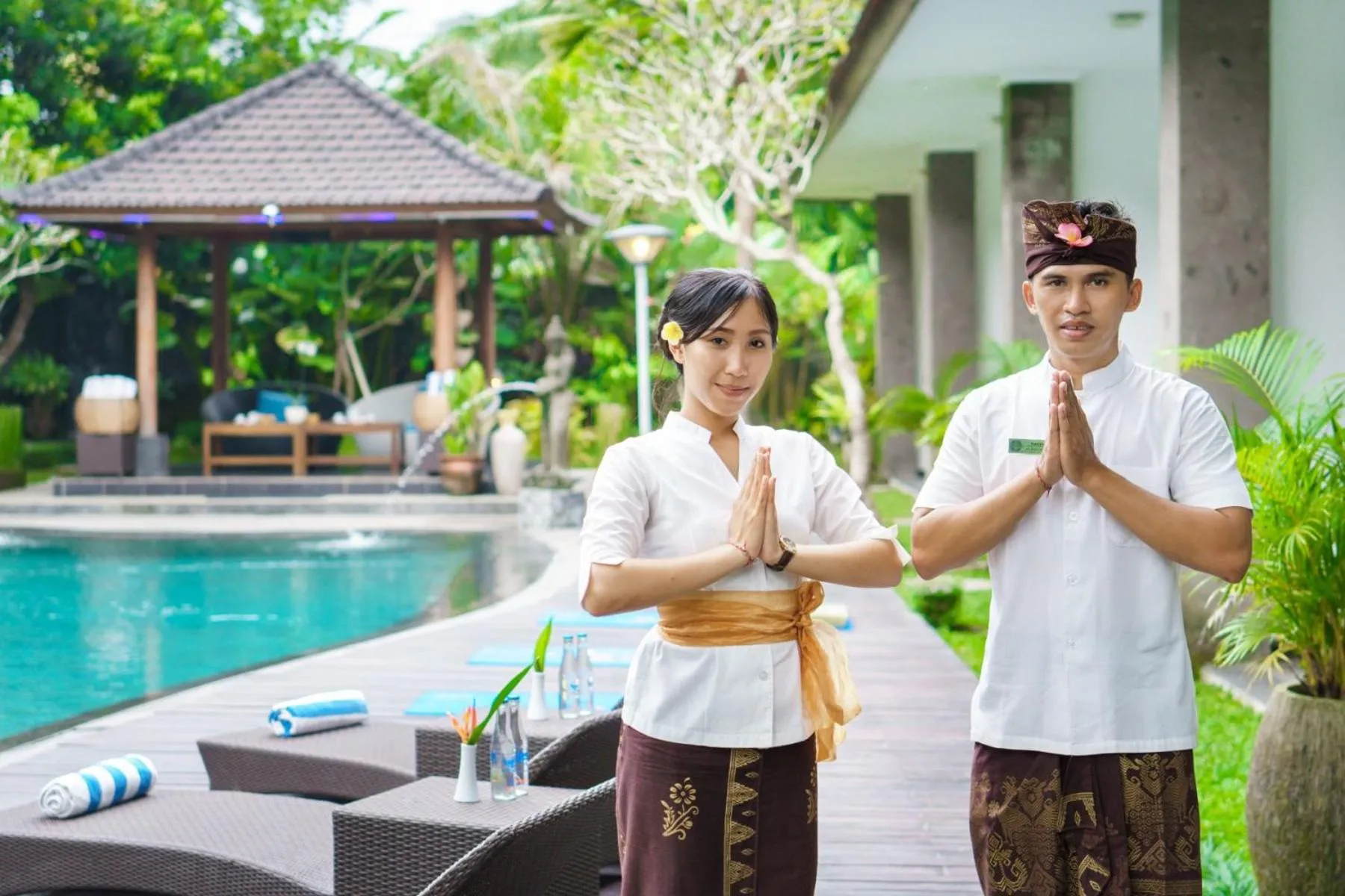 Staff in Ubud Raya Boutique Hotel