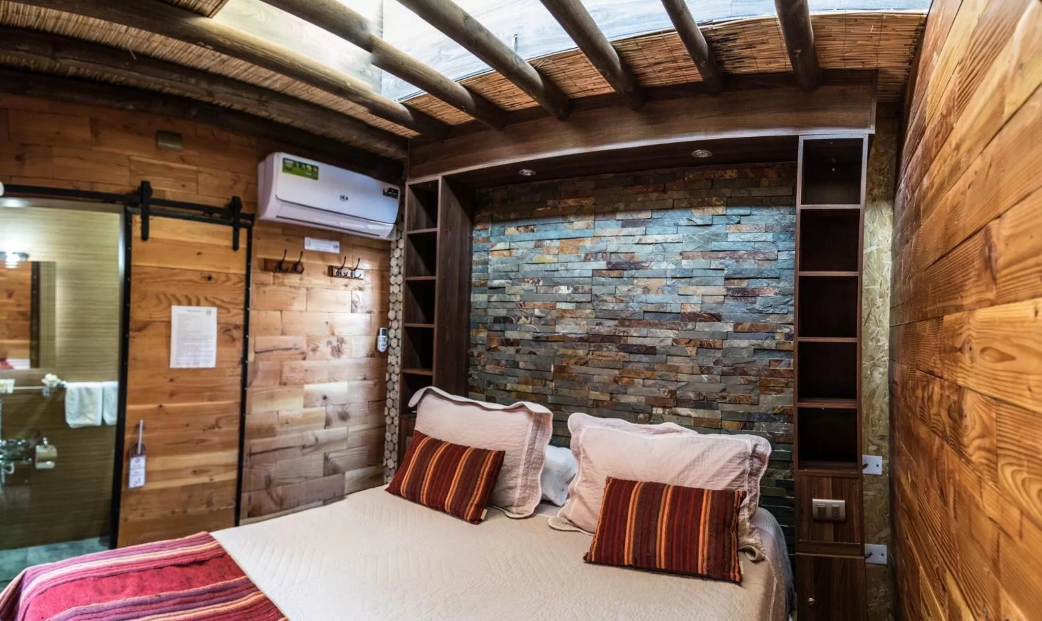 Bed in Hotel Manada del Desierto