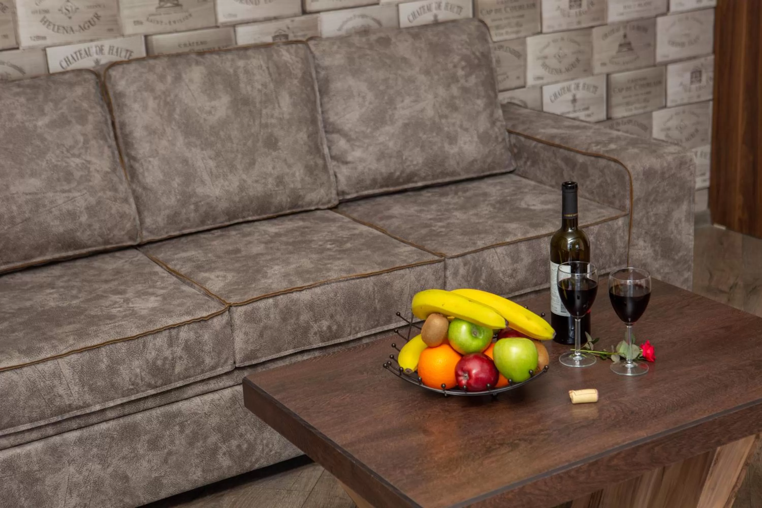 Food and drinks in Boutique Hotel