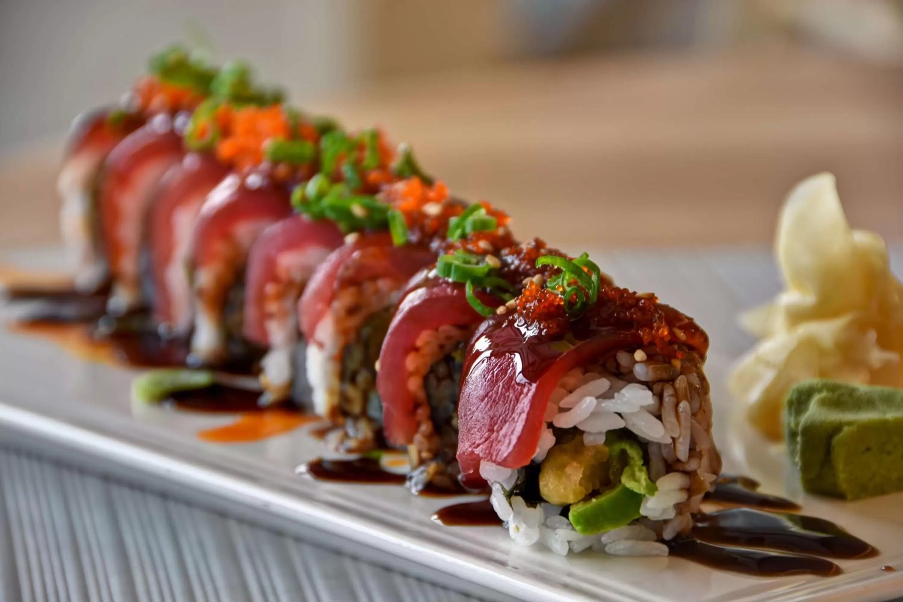 Dining area in DoubleTree by Hilton Oceanfront Virginia Beach