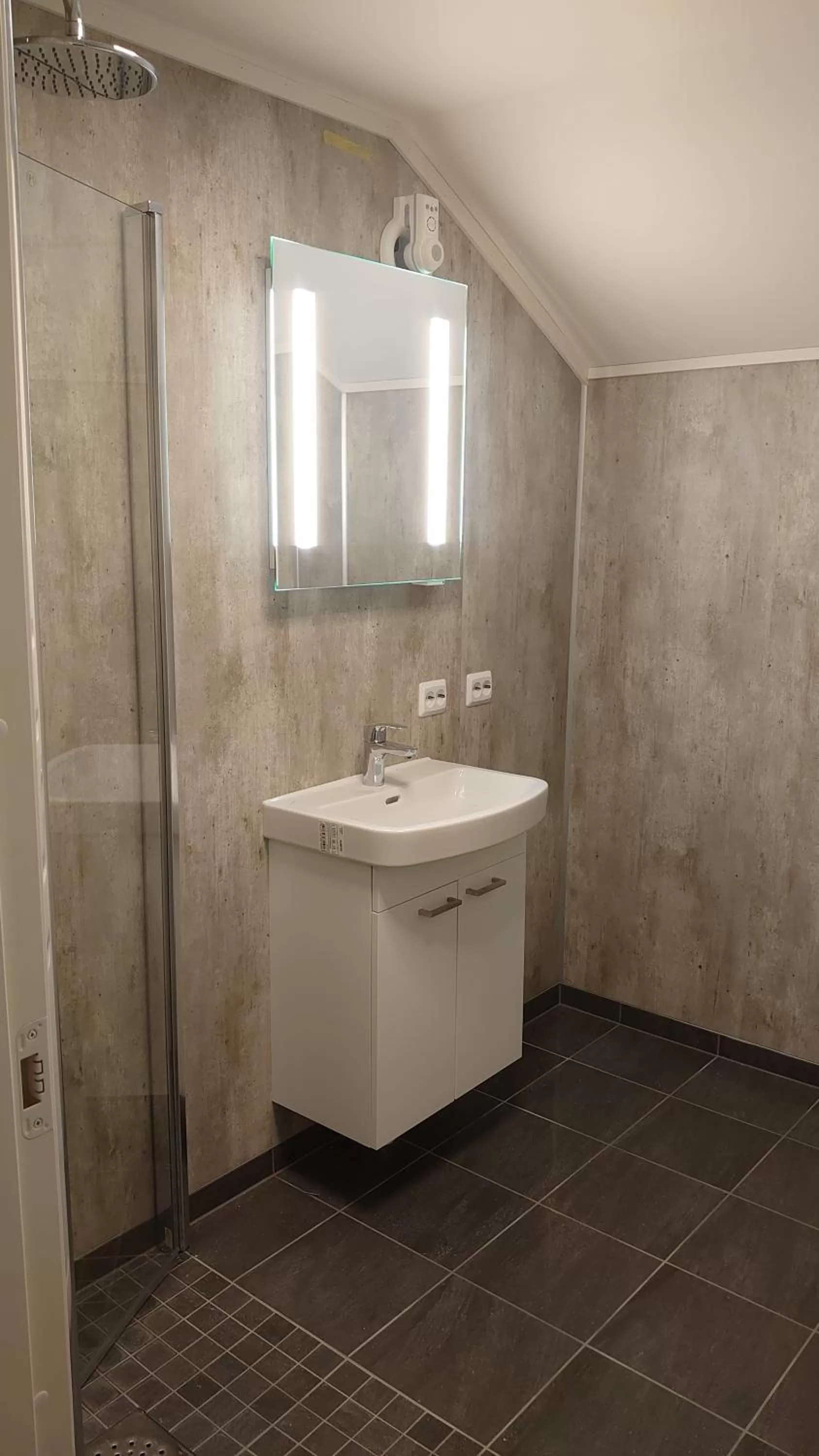 Bathroom in På Hjørnet Gjestehus