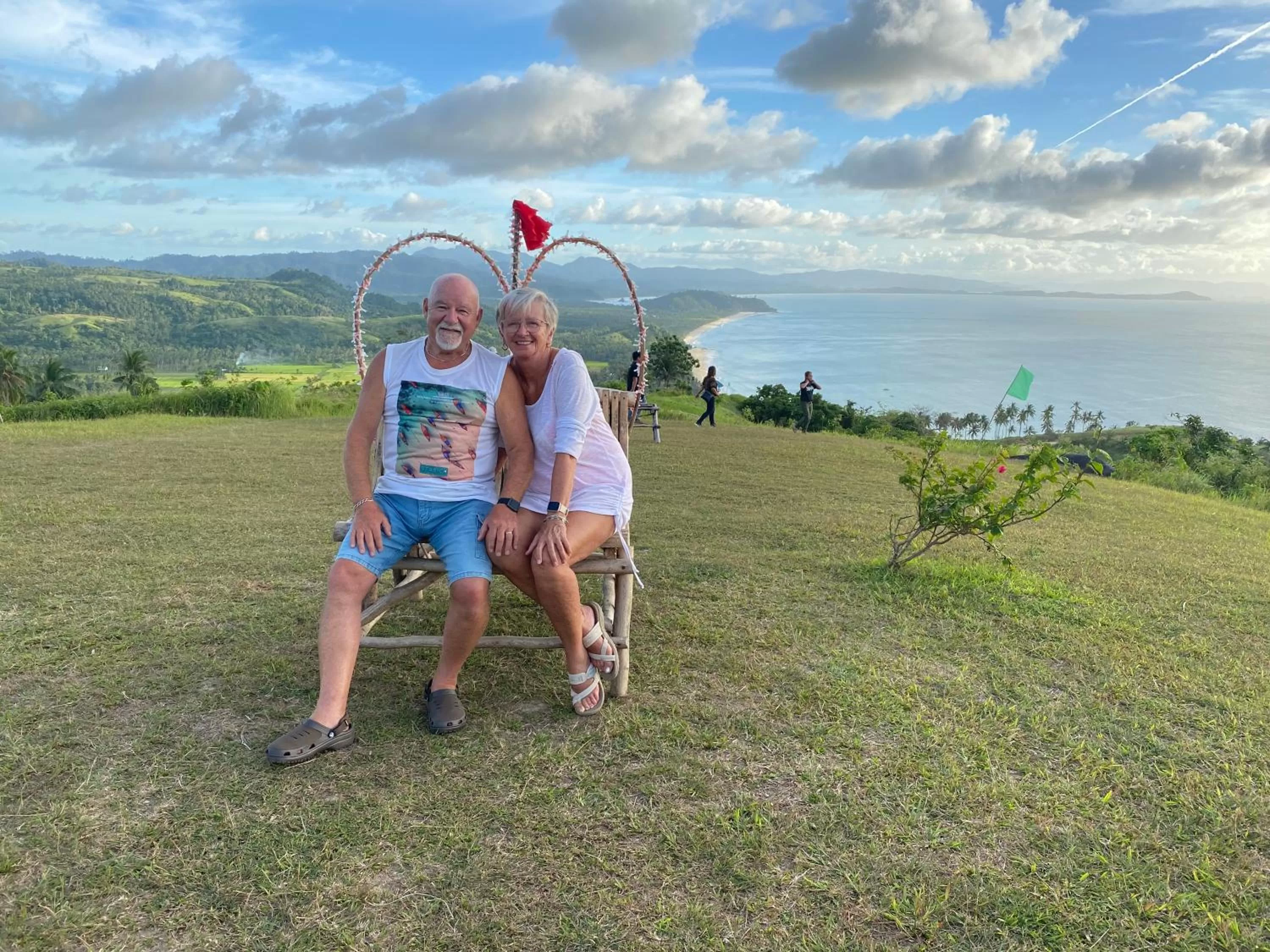 People in Peak View Resort