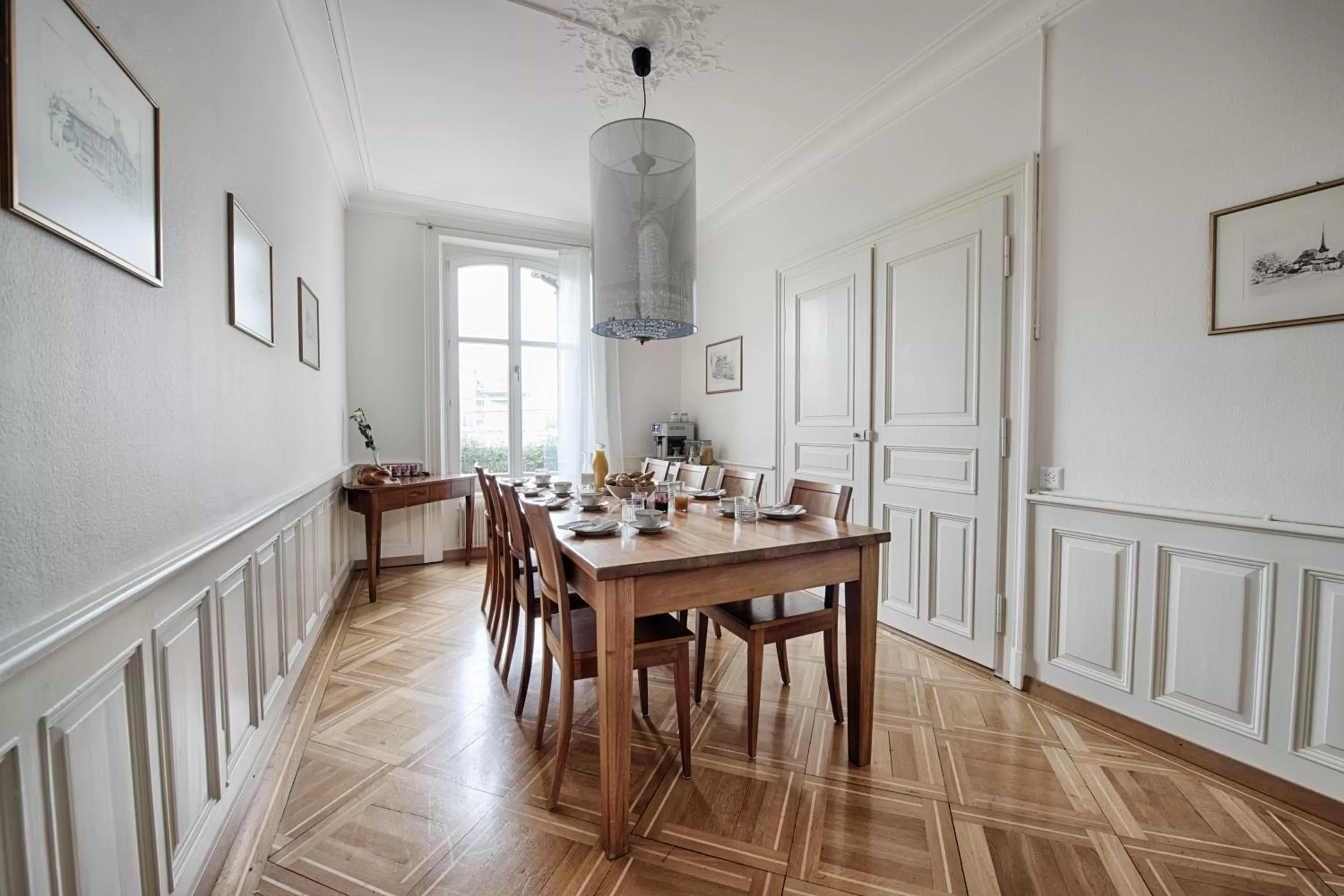 Seating area in Am Pavillon Bed & Kitchen