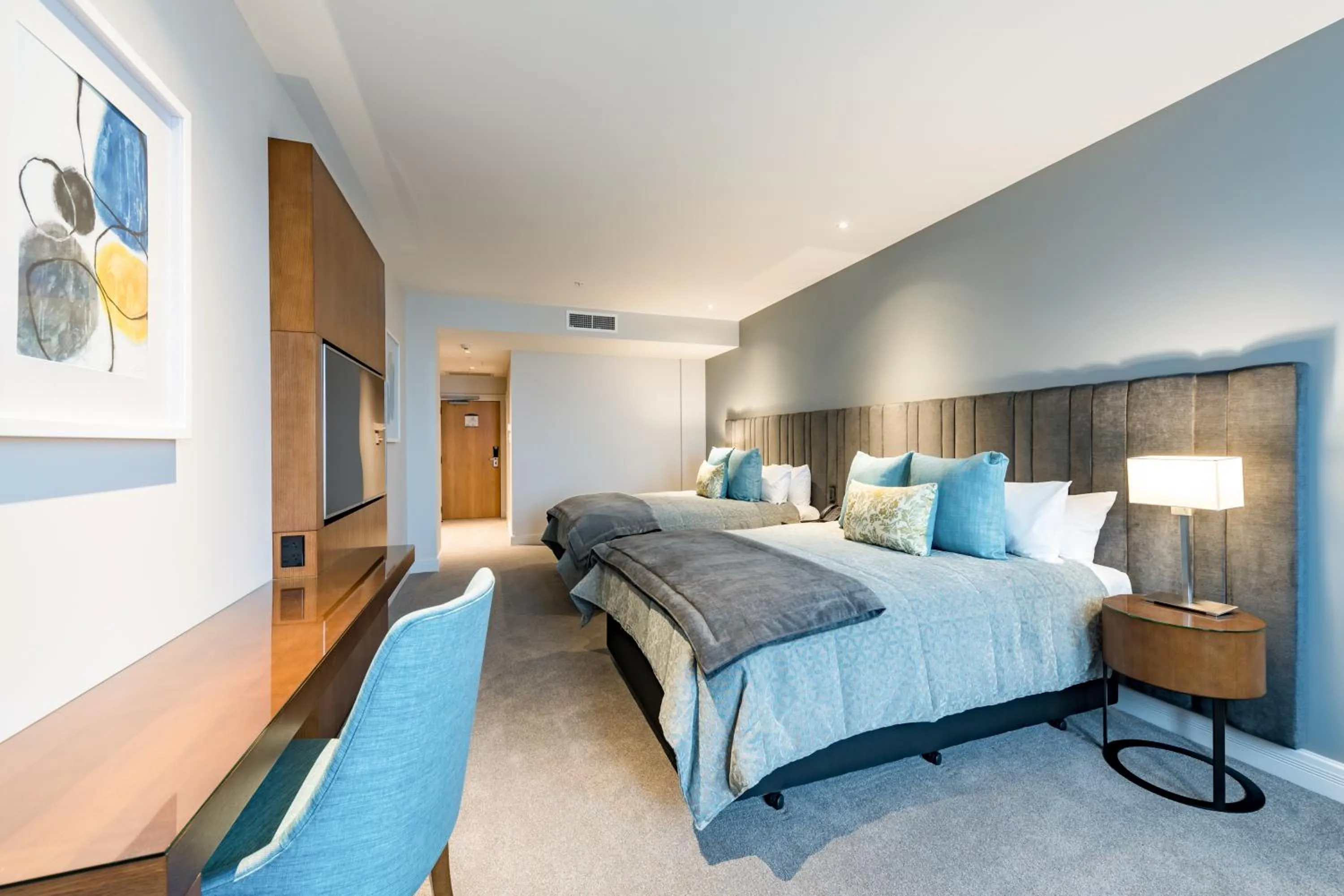 Bedroom, Bed in Distinction Christchurch Hotel