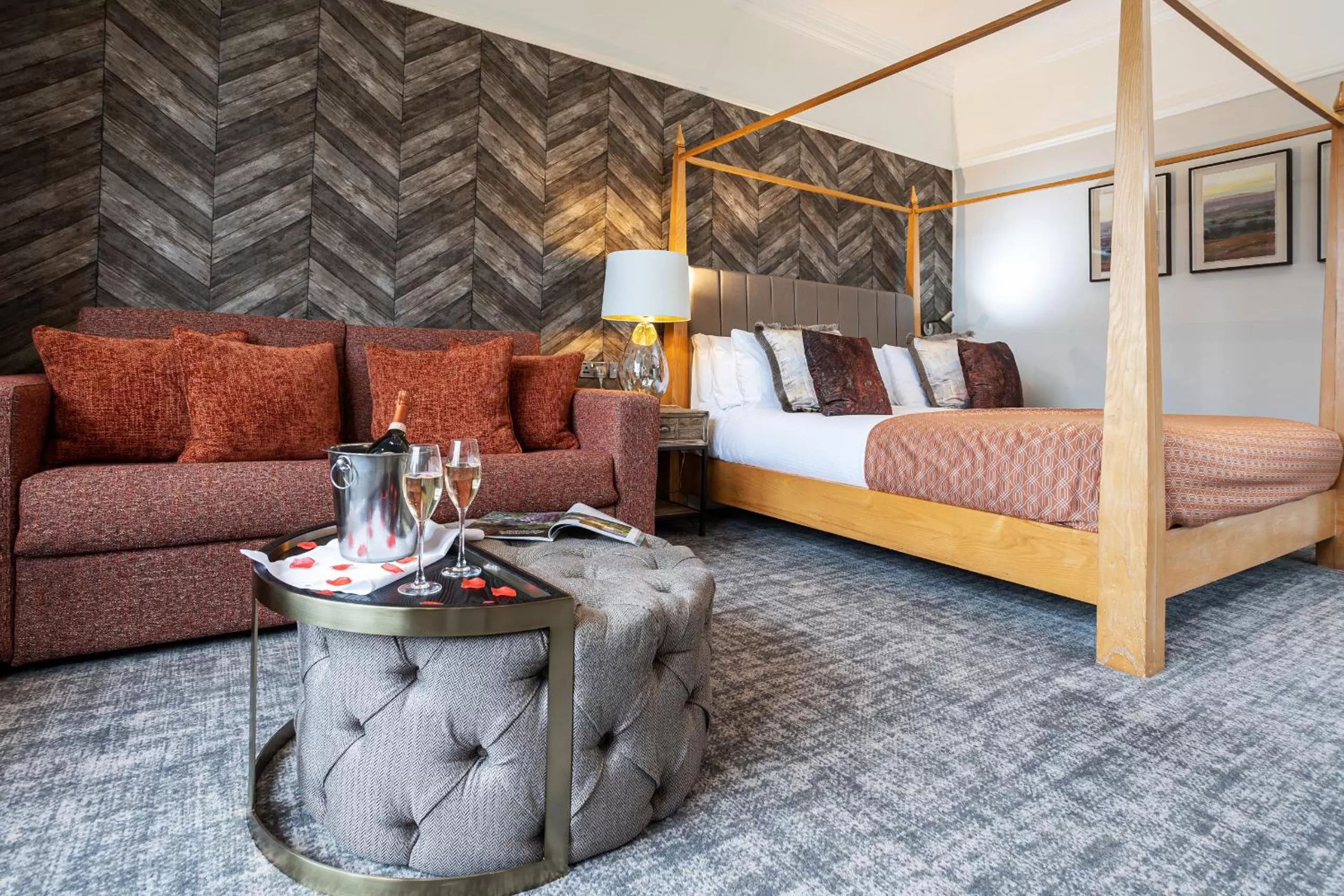 Bedroom, Bed in Castle Green Hotel In Kendal, BW Premier Collection