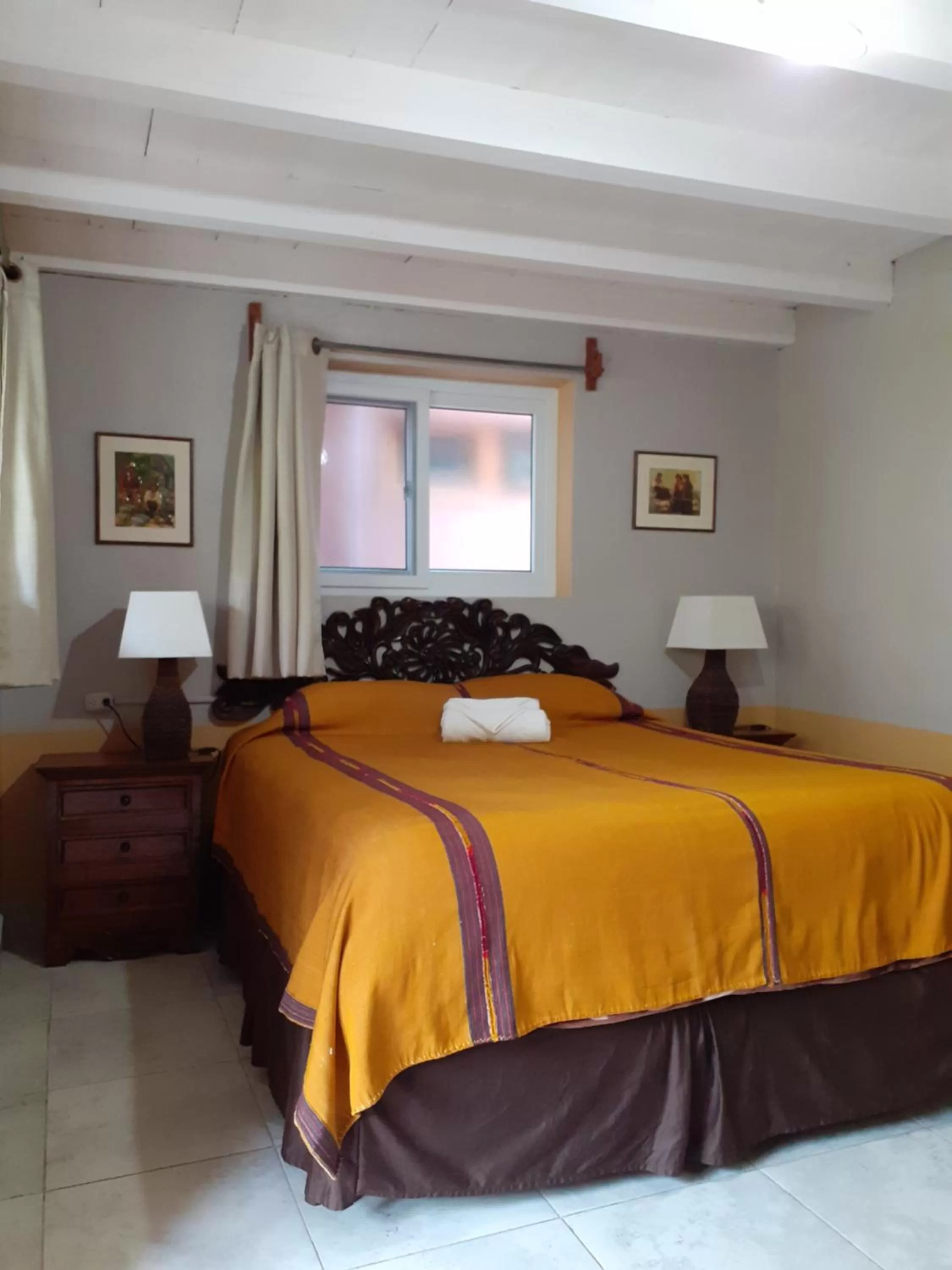 Bed in Hotel Utz Jay