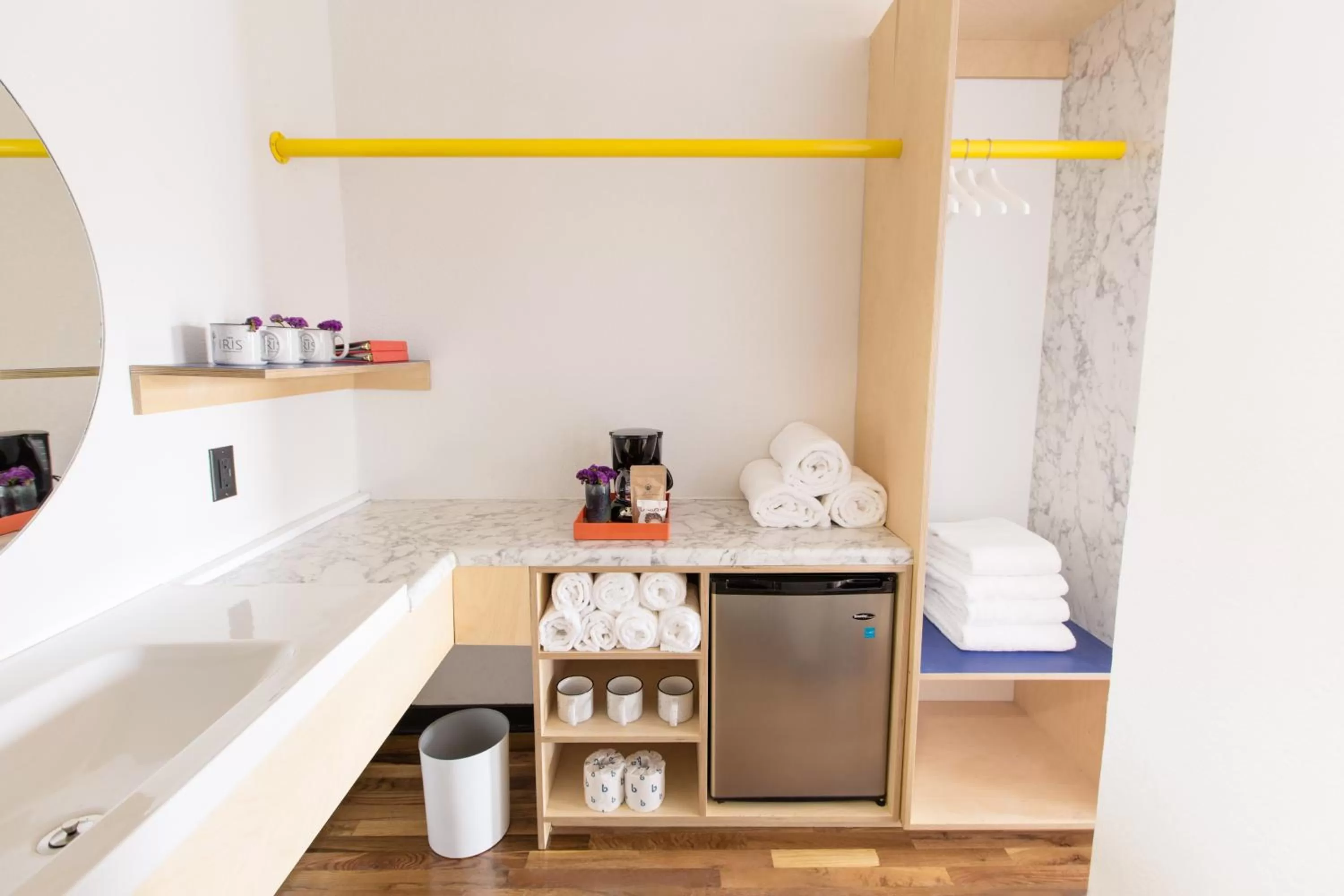 Bathroom in The Iris Motel