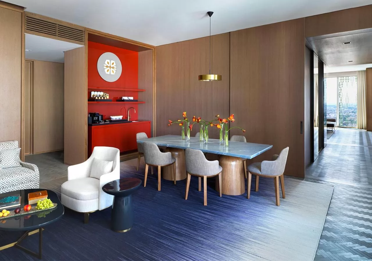 Living room in Four Seasons Hotel Kuwait at Burj Alshaya