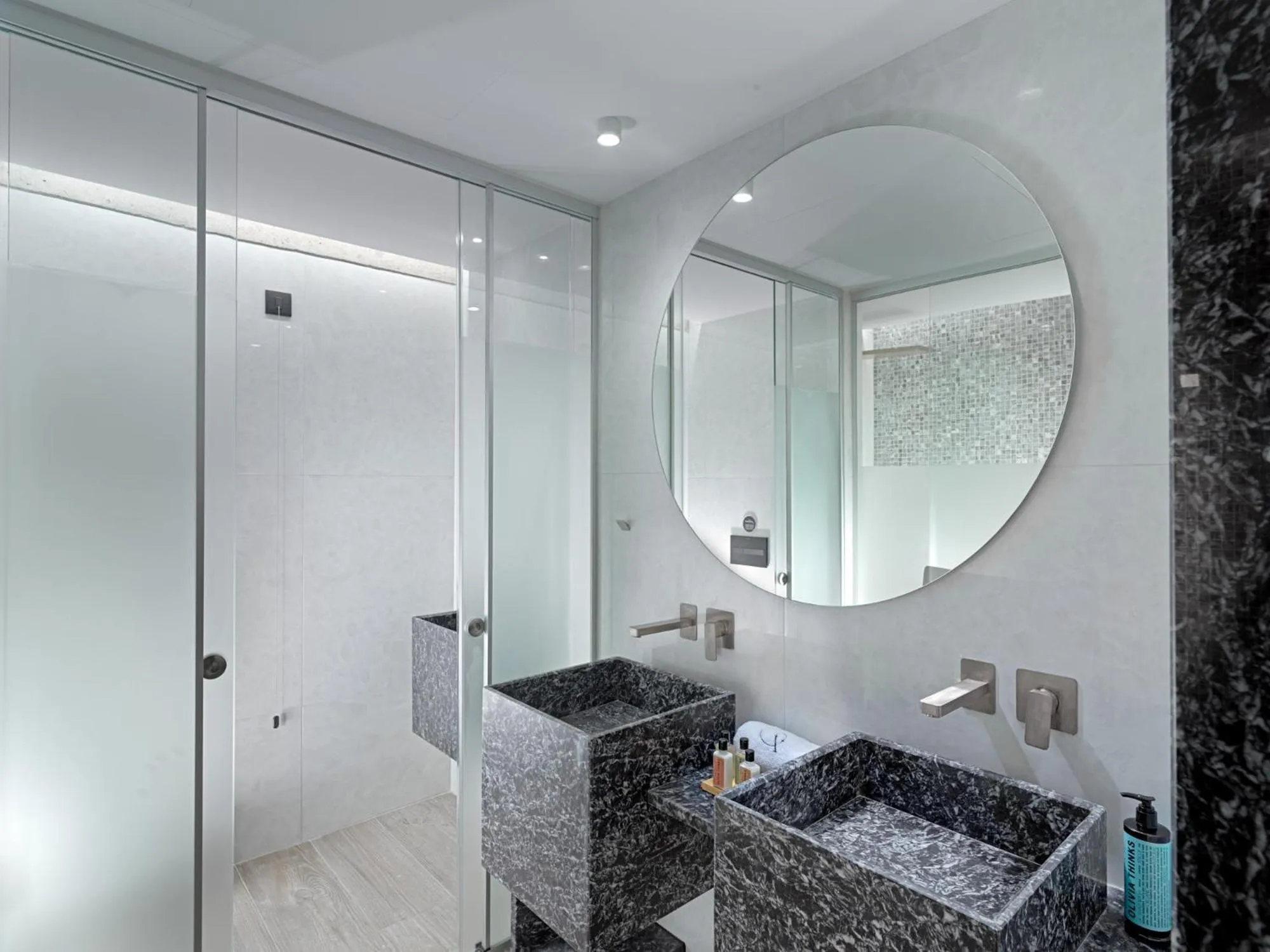 Bathroom in Nautilux Rethymno by Mage Hotels