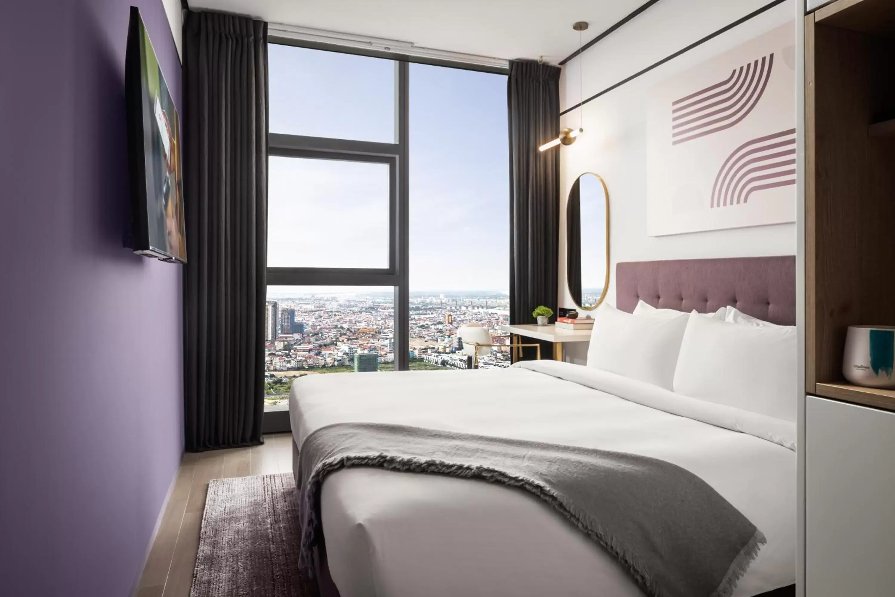 Deluxe Room in Citadines Flatiron Phnom Penh Deluxe Room in Citadines Flatiron Phnom Penh