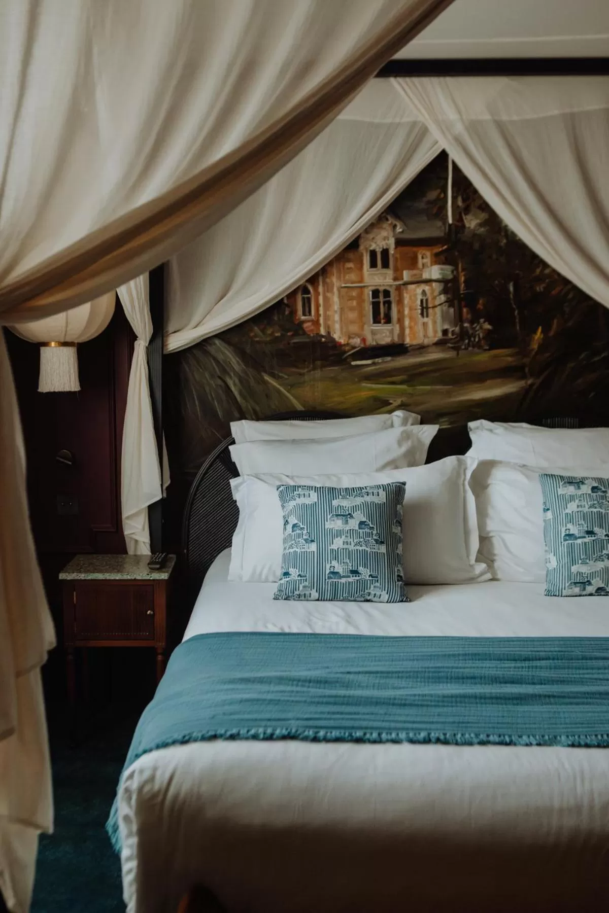 Bed in Hôtel Monte Cristo