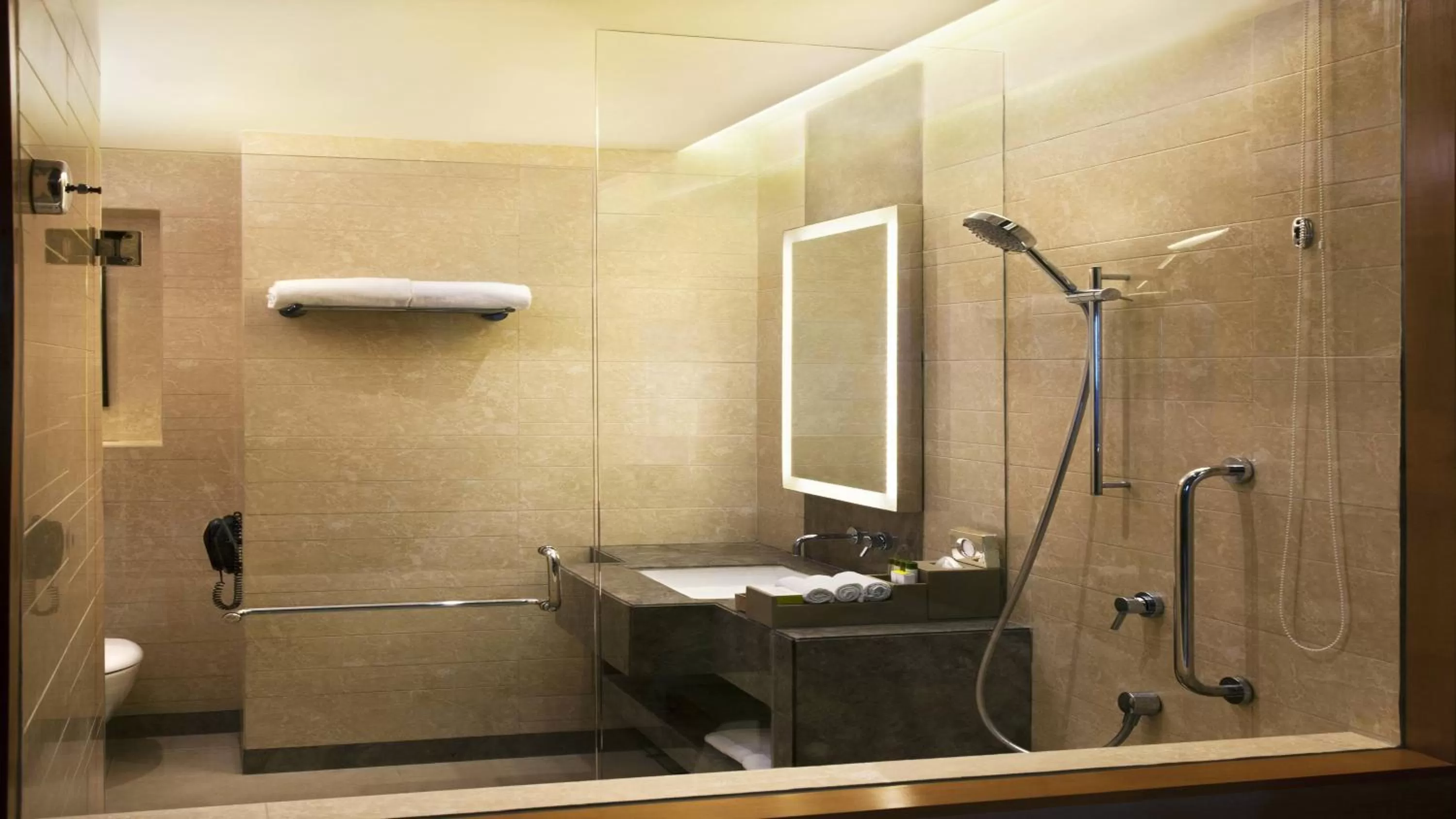 Bathroom in Holiday Inn New Delhi Mayur Vihar Noida by IHG
