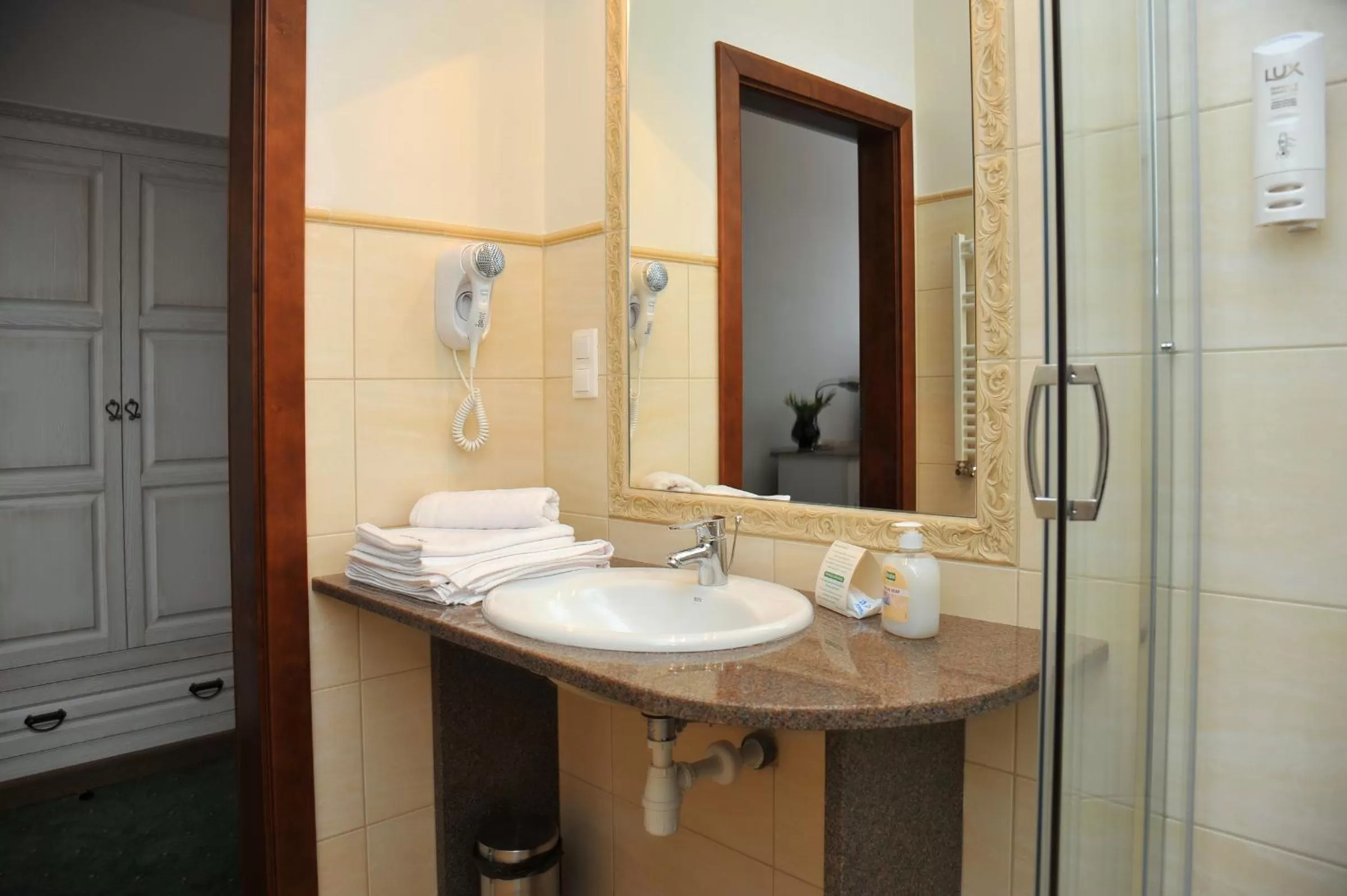 Bathroom in Hotel Sandro Silver & Spichlerz Antoniny