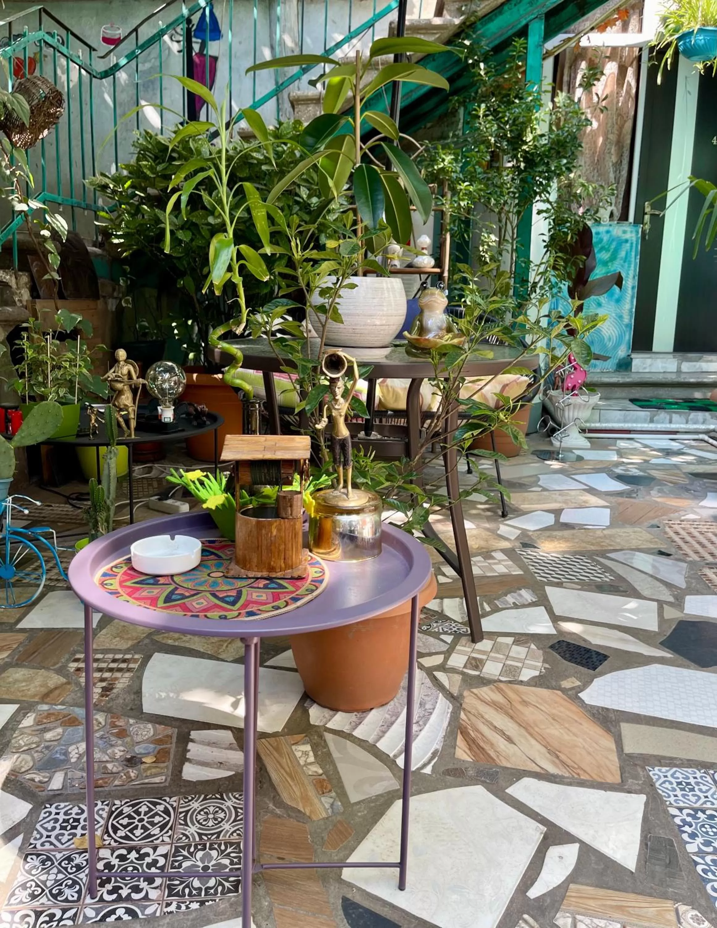 Garden in Hotel Maria