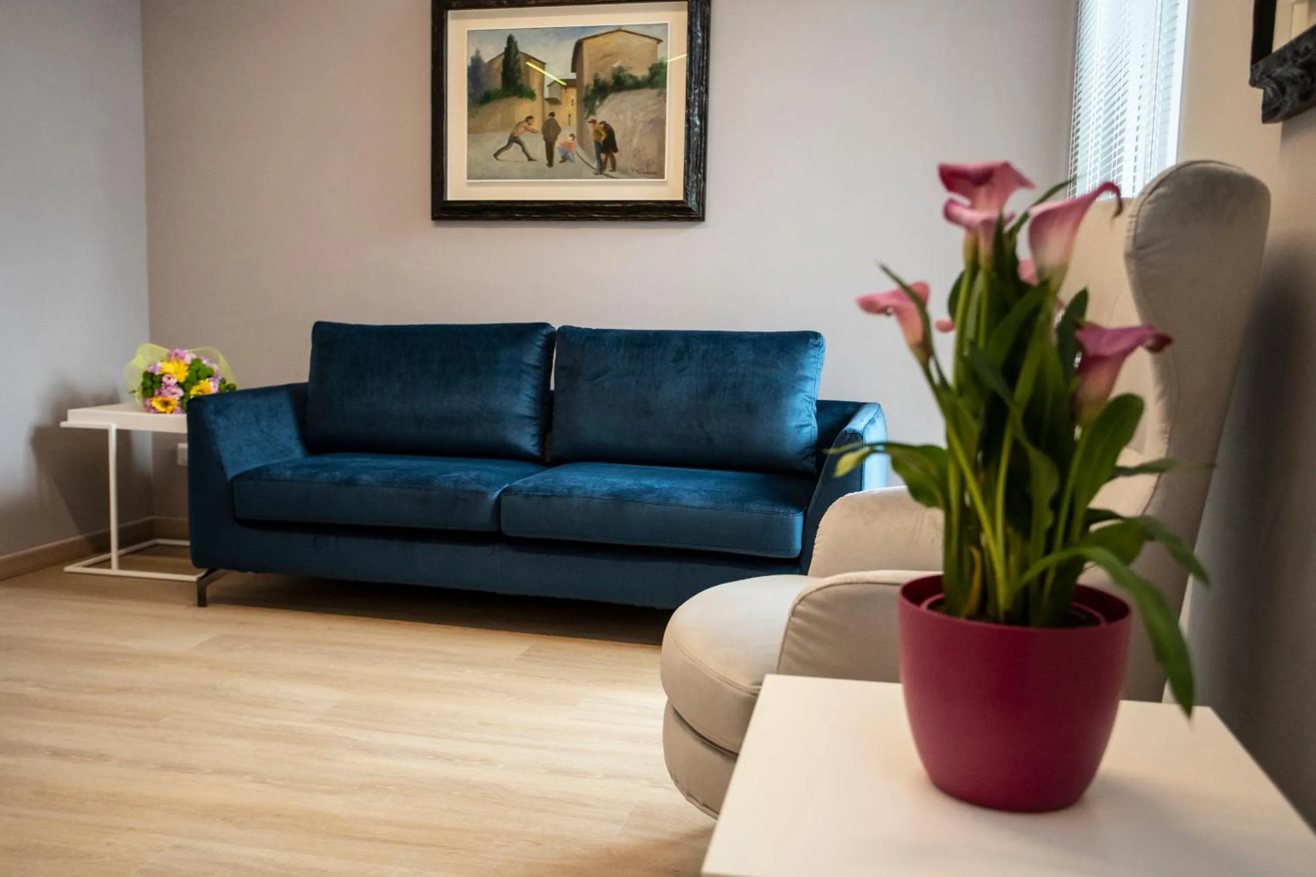 Living room in Hotel Delta