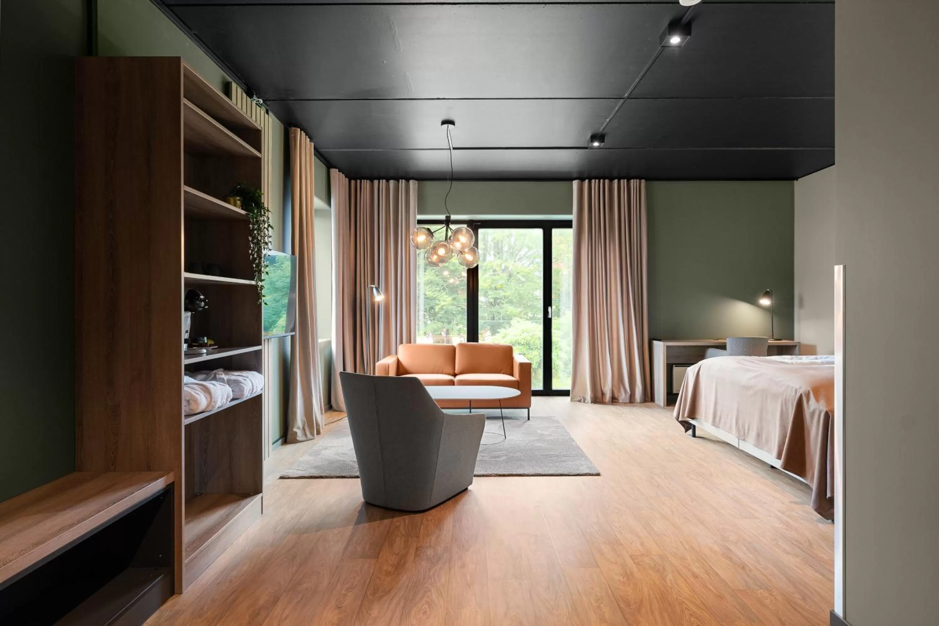 Bed in Hotell Jæren