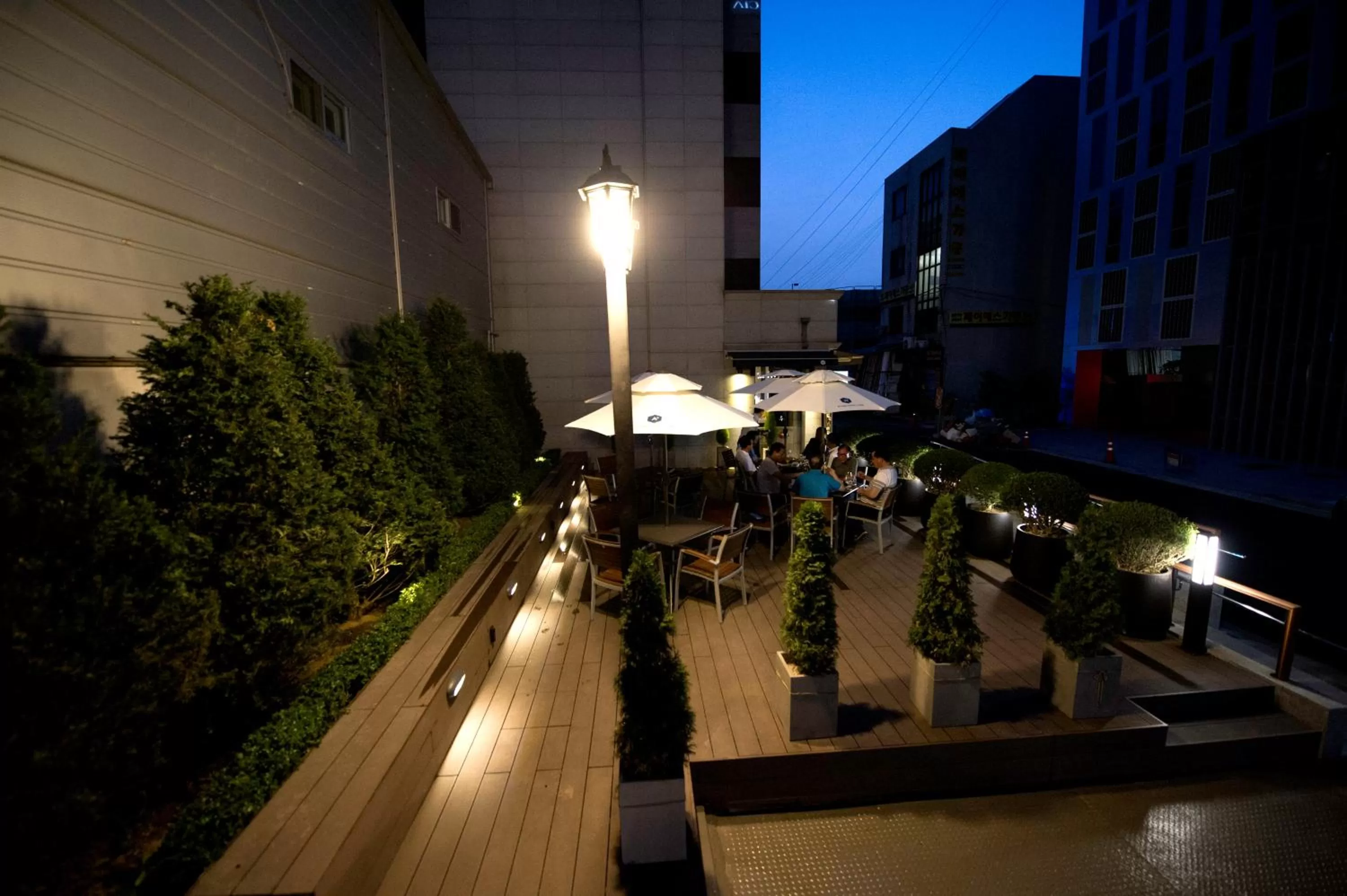 Balcony/Terrace in Acube Hotel Dongdaemun